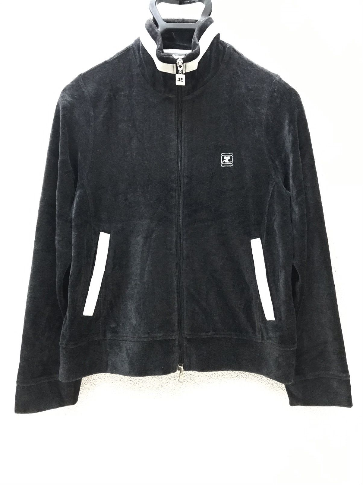 Courreges Sport Futur Track Jacket Sz 38 Women