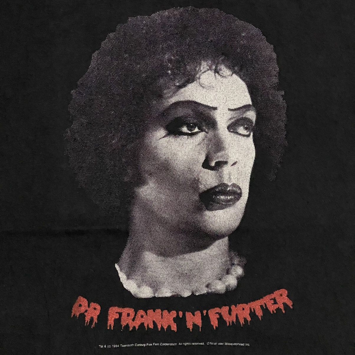 Vintage VTG 90S THE ROCKY HORROR PICTURE SHOW MOVIE Size US XL / EU 56 / 4 - 5 Thumbnail