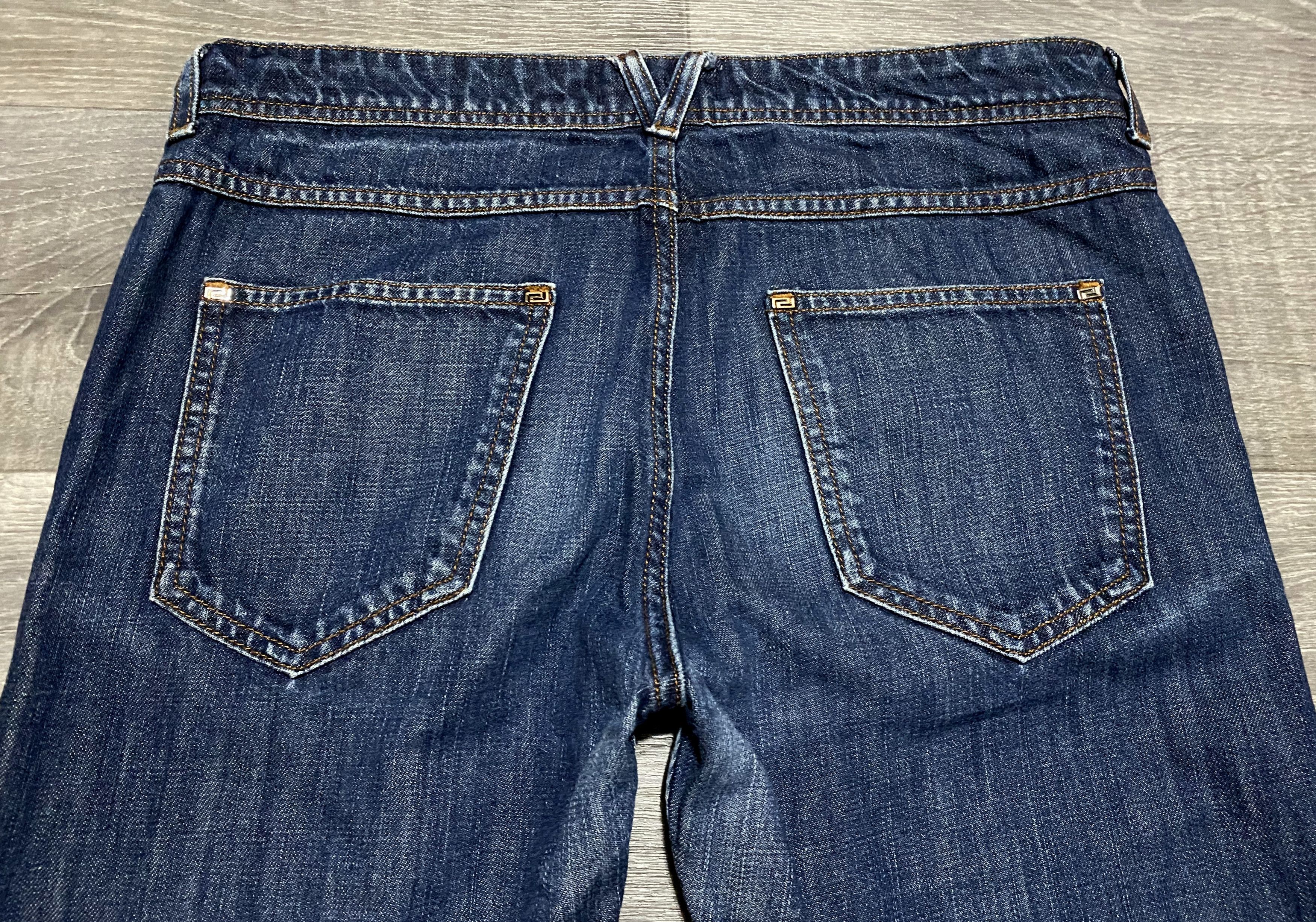 H&M × Versace Unisex Versace H&M 2012 Cruise Collection Washed Jeans Denim Size US 31 - 7 Thumbnail