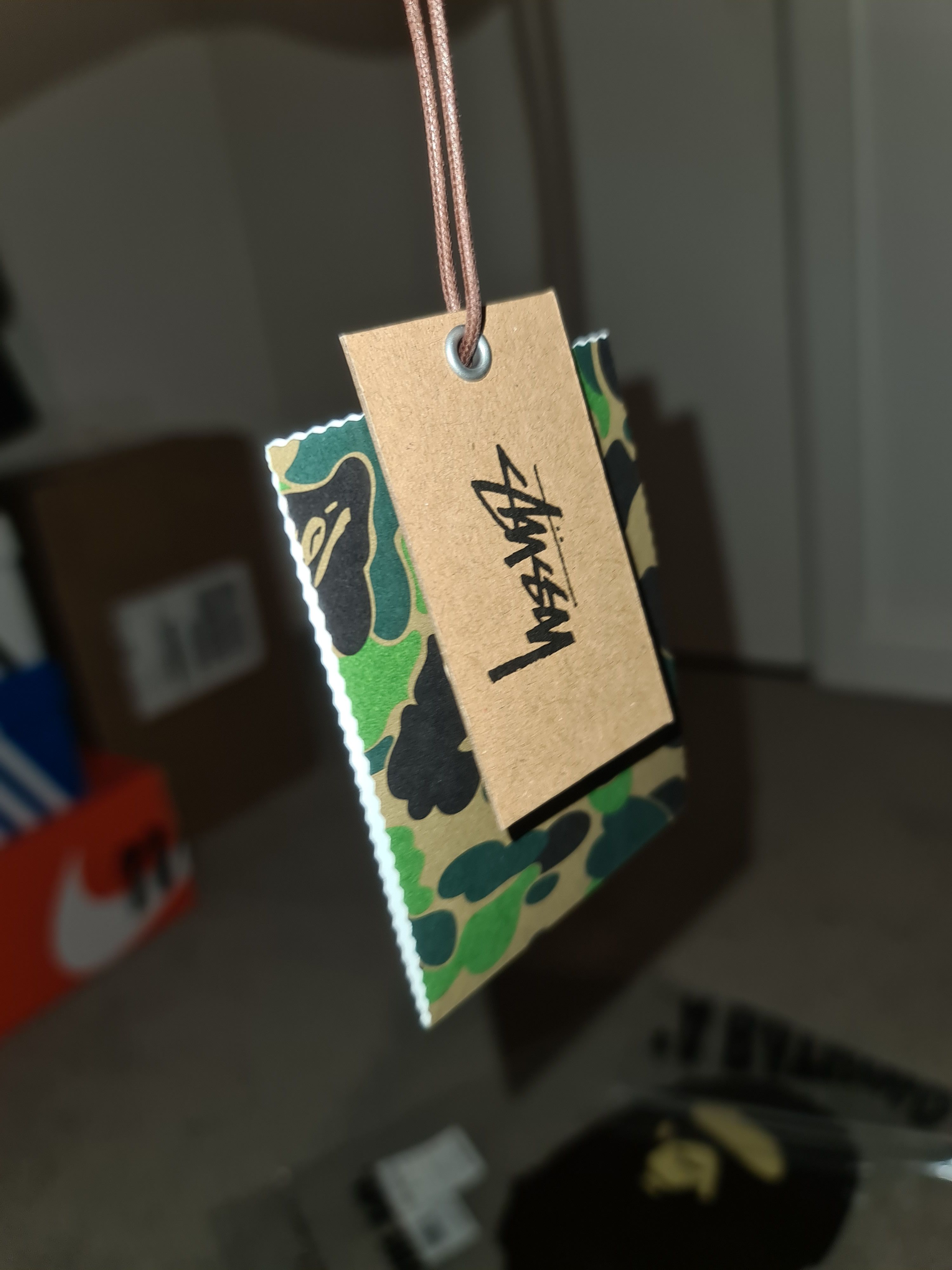 Bape Bape x Stussy Camo Trucker Cap Size ONE SIZE - 4 Thumbnail