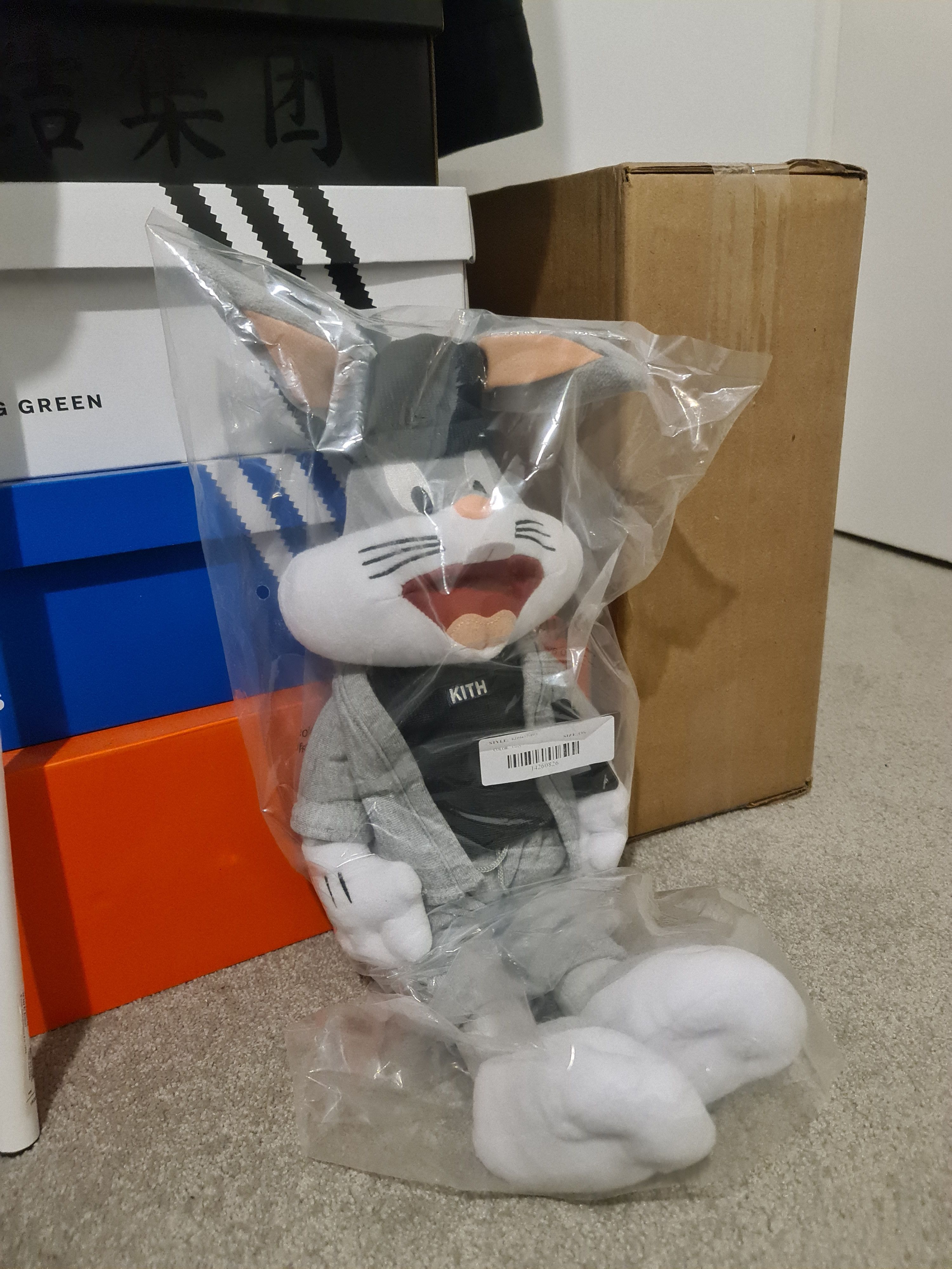 Kith Kith X Looney Tunes Bugs Bunny Plush Size ONE SIZE - 1 Thumbnail