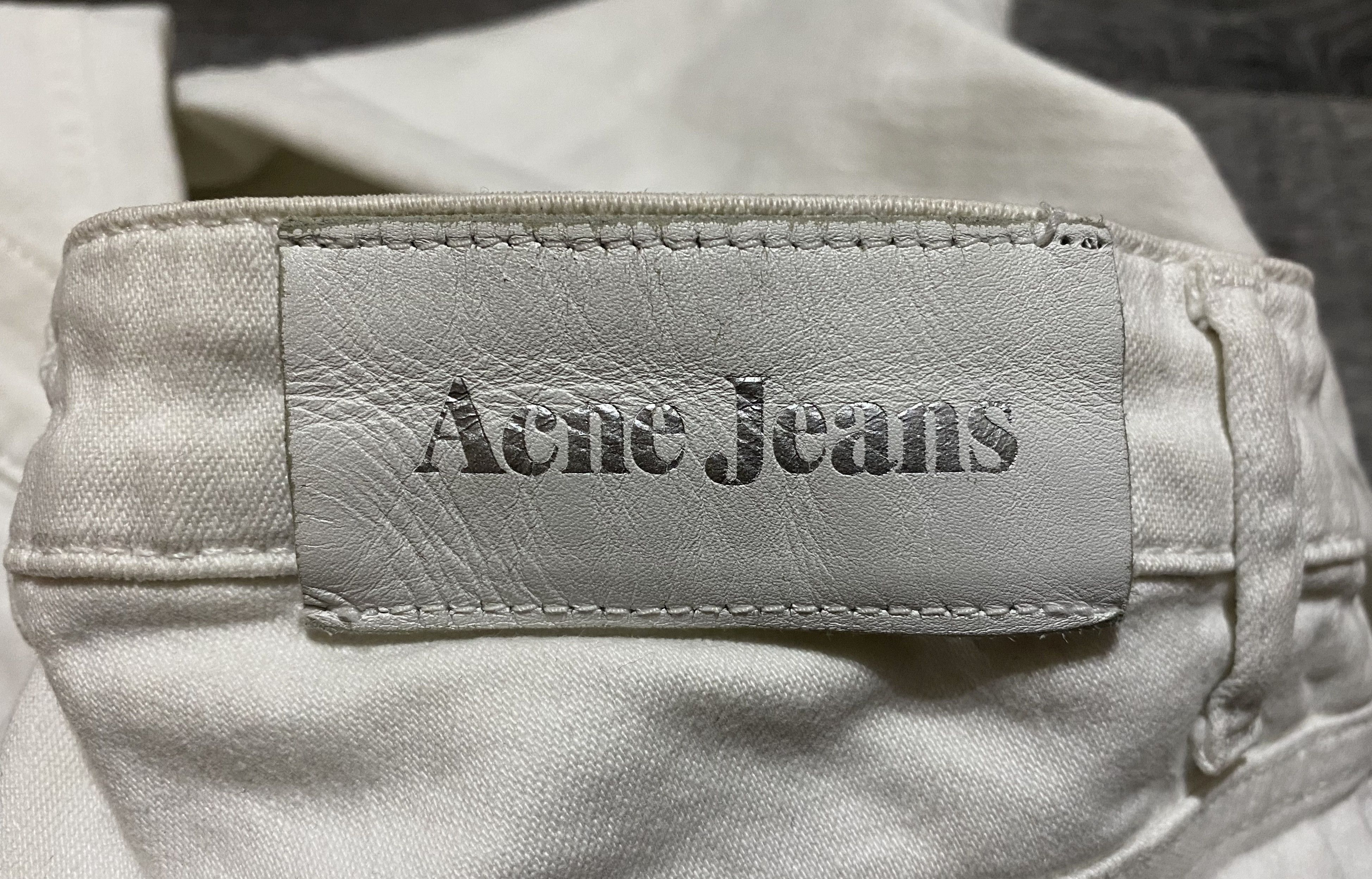 Acne Studios Women's Acne Studios Hep White Jeans Stretchy Denim Size 27" / US 4 / IT 40 - 5 Thumbnail