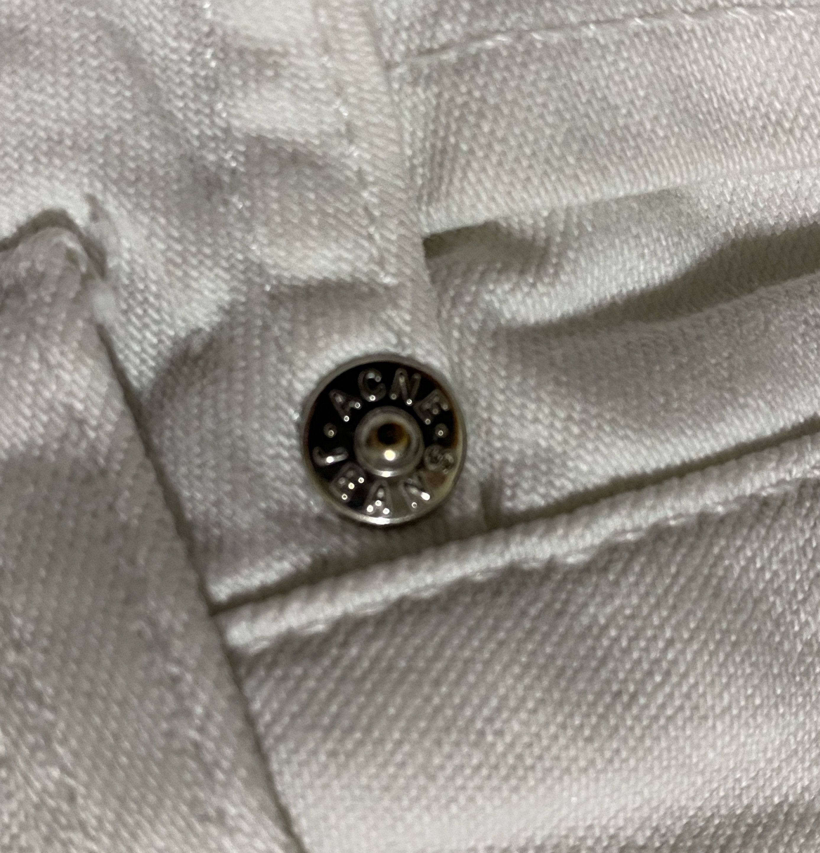 Acne Studios Women's Acne Studios Hep White Jeans Stretchy Denim Size 27" / US 4 / IT 40 - 11 Thumbnail