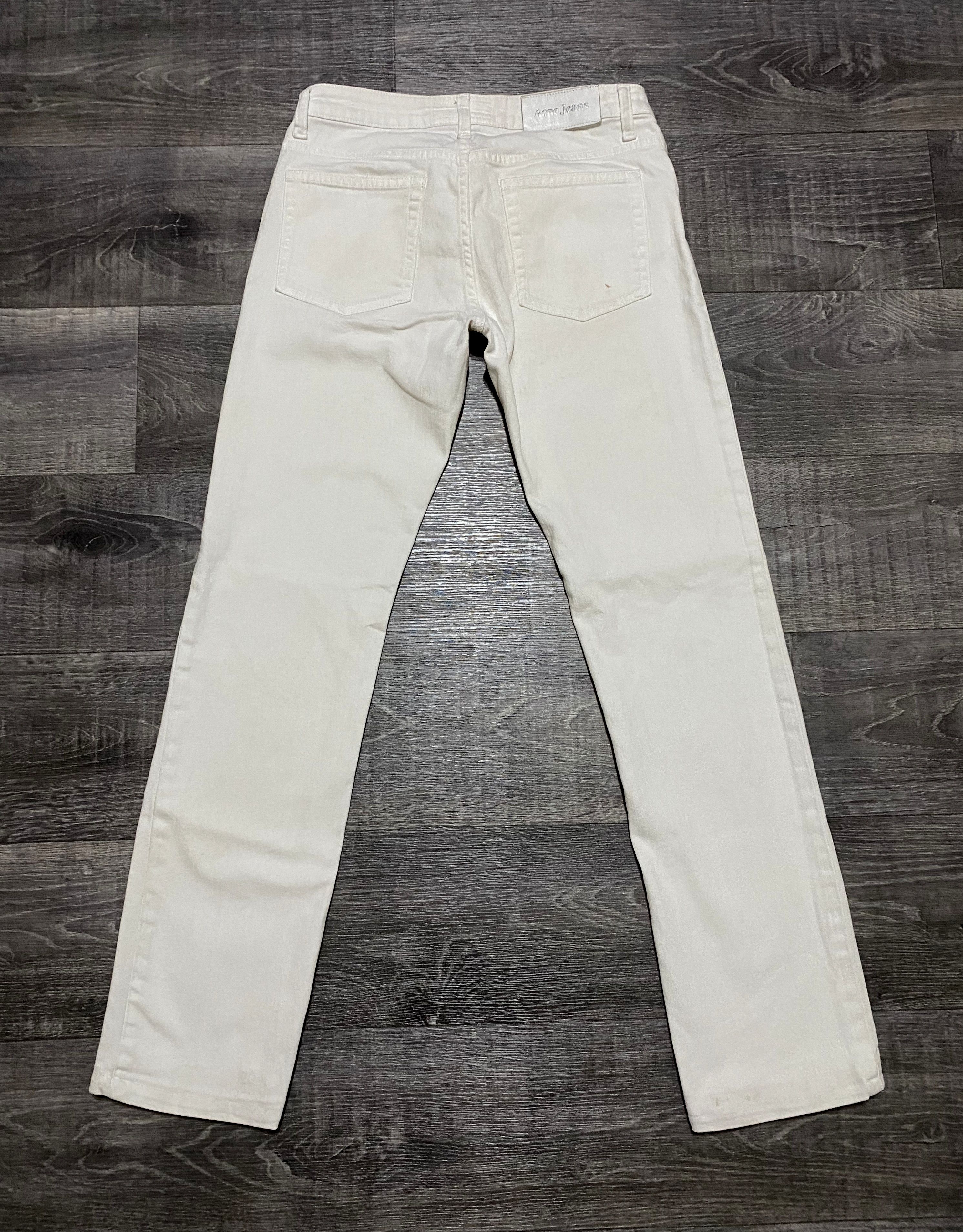 Acne Studios Women's Acne Studios Hep White Jeans Stretchy Denim Size 27" / US 4 / IT 40 - 3 Thumbnail
