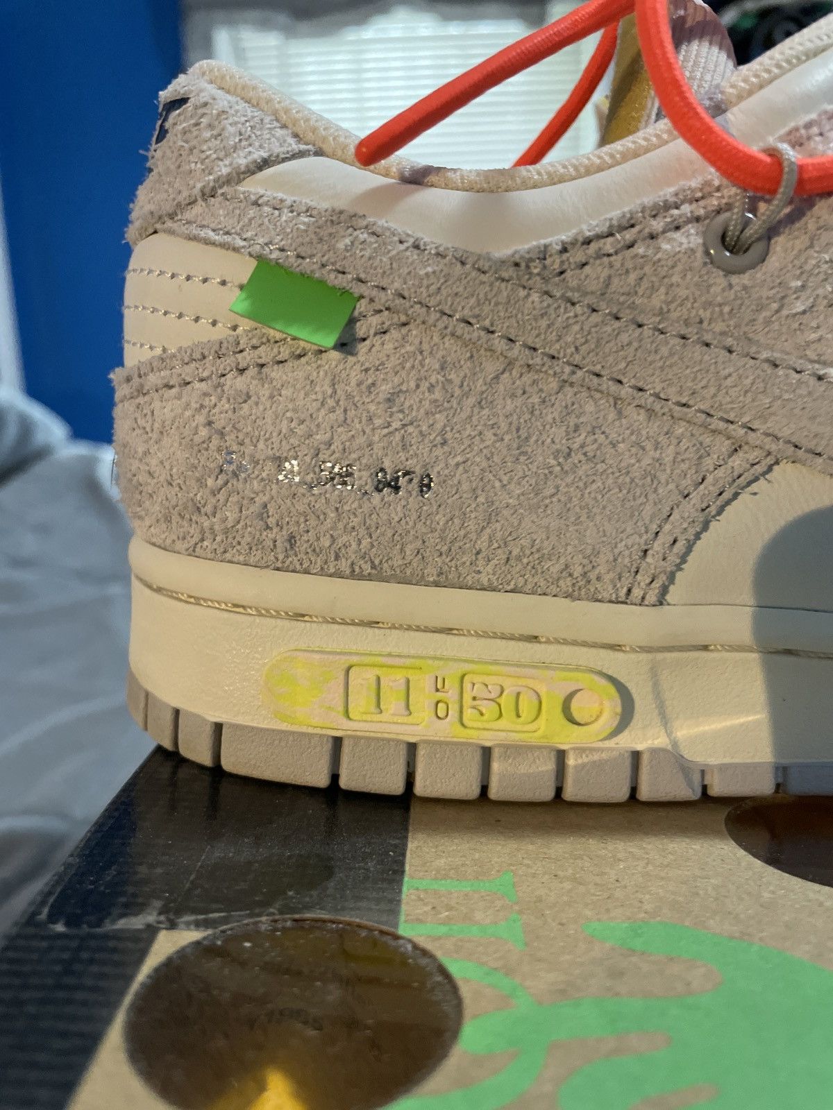 Nike × Off-White Off-White Nike Dunk Low “The 50” Lot 11 Size US 10 / EU 43 - 13 Thumbnail