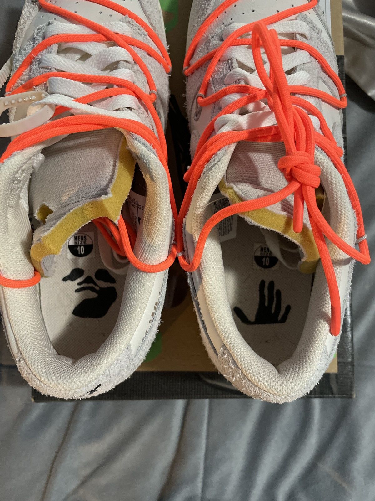 Nike × Off-White Off-White Nike Dunk Low “The 50” Lot 11 Size US 10 / EU 43 - 12 Thumbnail