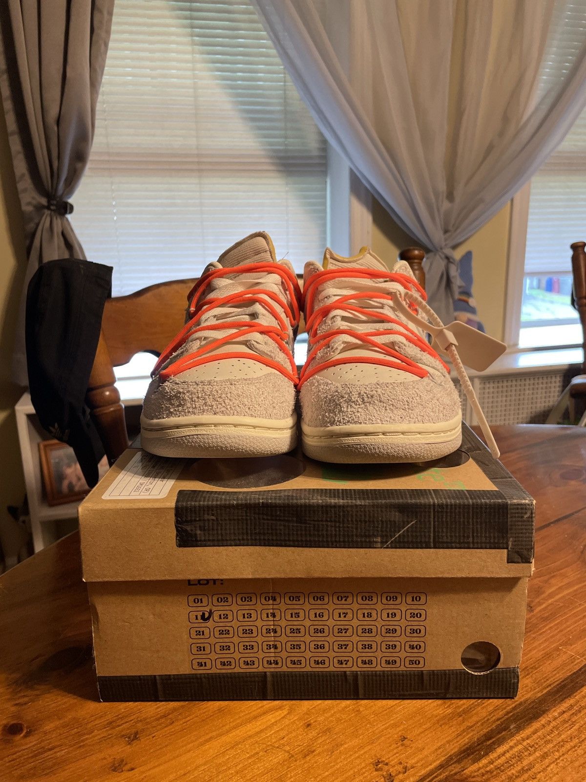 Nike × Off-White Off-White Nike Dunk Low “The 50” Lot 11 Size US 10 / EU 43 - 3 Thumbnail