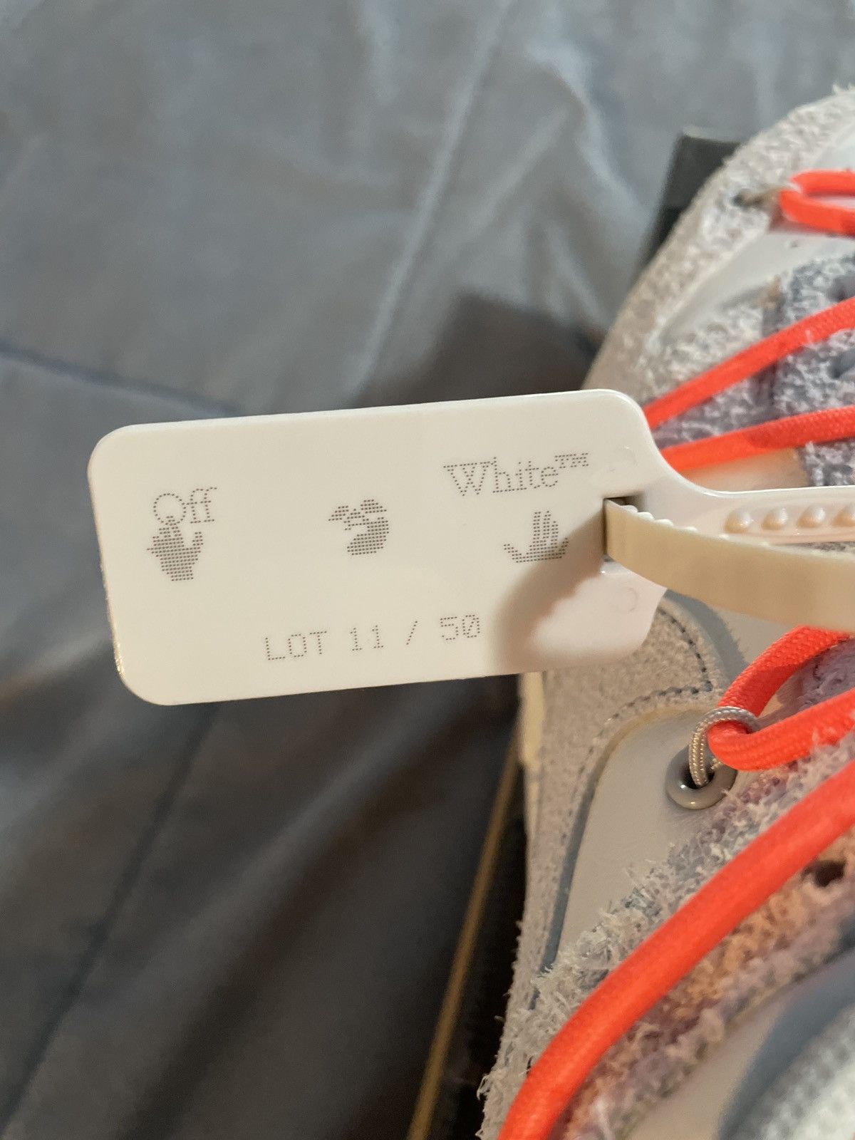 Nike × Off-White Off-White Nike Dunk Low “The 50” Lot 11 Size US 10 / EU 43 - 11 Thumbnail