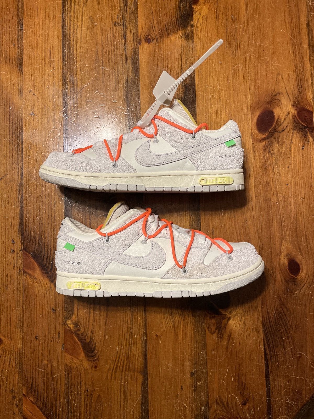 Nike × Off-White Off-White Nike Dunk Low “The 50” Lot 11 Size US 10 / EU 43 - 1 Thumbnail