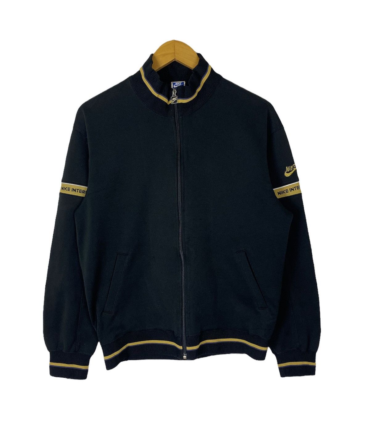 Nike × Vintage Vintage Nike International Tracktop Sweater Size US XL / EU 56 / 4 - 2 Thumbnail