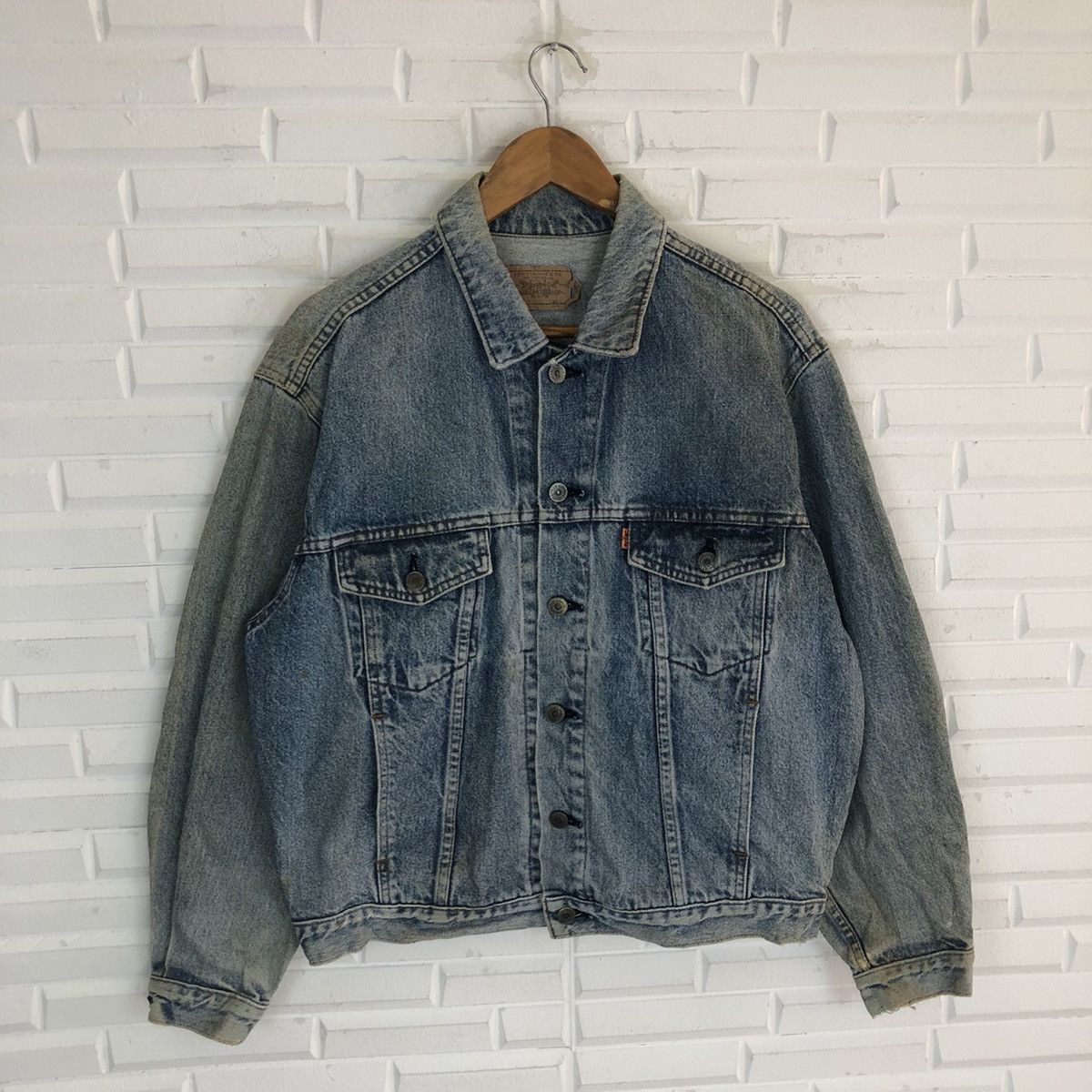 Levi's × Levi's Vintage Clothing LEVIS ORANGE TAG DENIM JACKET Size US L / EU 52-54 / 3 - 5 Thumbnail