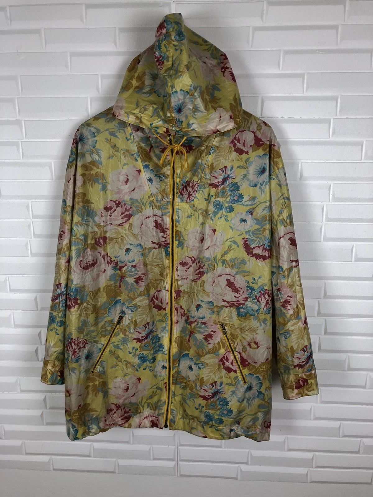 Kenzo × Vintage KENZO JUNGLE NICE DESIGN LIGHT HOODIE JACKET Size US M / EU 48-50 / 2 - 1 Thumbnail