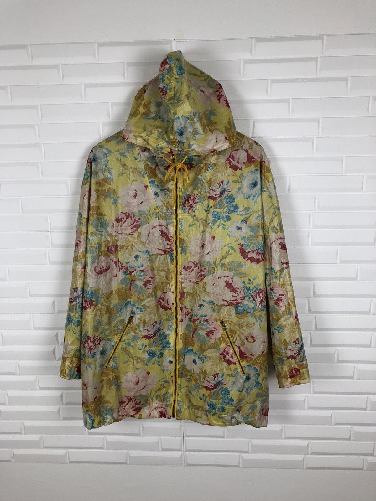 Kenzo × Vintage KENZO JUNGLE NICE DESIGN LIGHT HOODIE JACKET Size US M / EU 48-50 / 2 - 2 Thumbnail