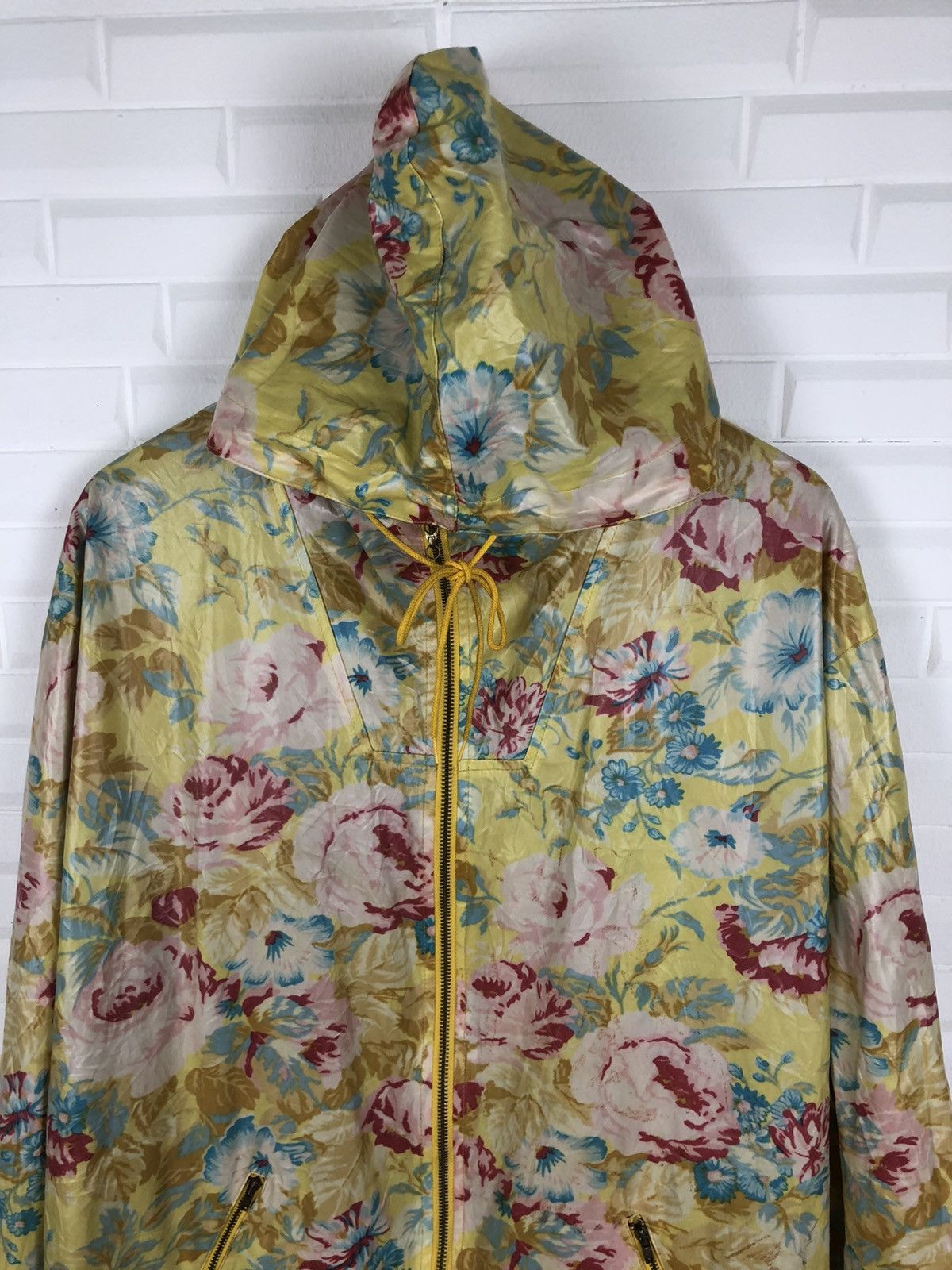 Kenzo × Vintage KENZO JUNGLE NICE DESIGN LIGHT HOODIE JACKET Size US M / EU 48-50 / 2 - 5 Thumbnail