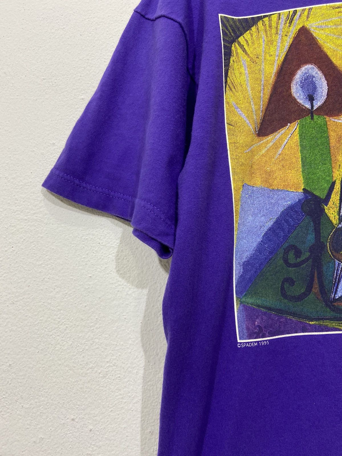 Arts & Science × Vintage Vintage 90s Pablo Picasso Art Painter”1938 Tshirt Size US M / EU 48-50 / 2 - 4 Thumbnail