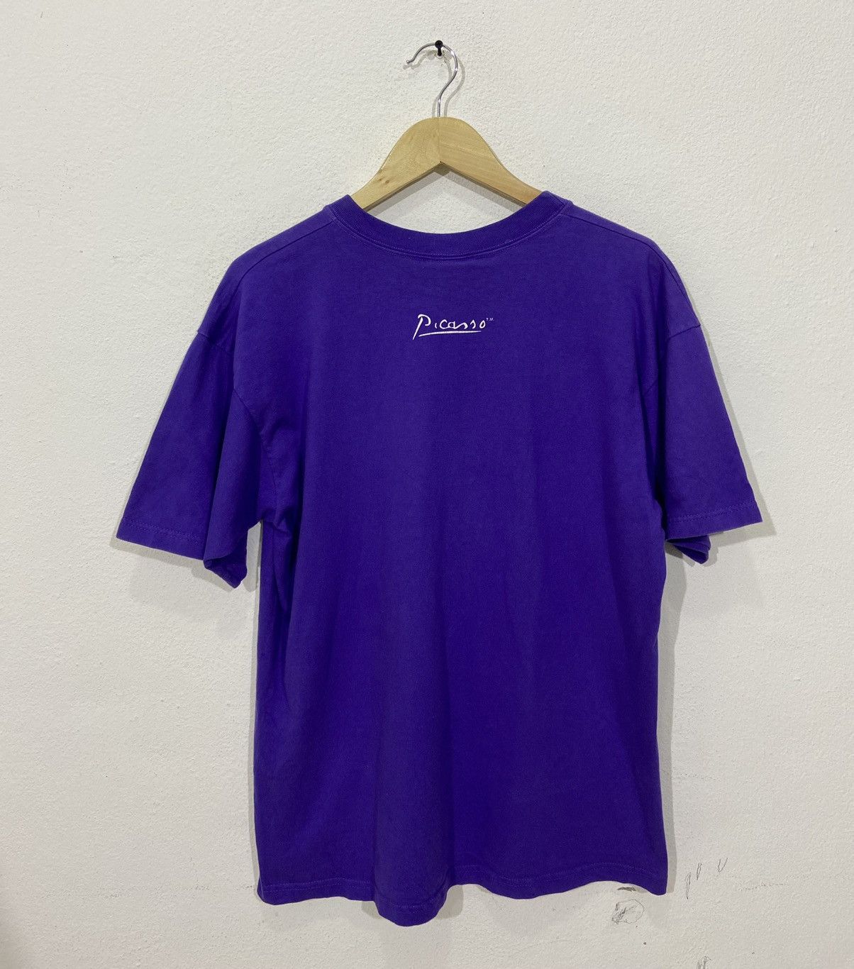 Arts & Science × Vintage Vintage 90s Pablo Picasso Art Painter”1938 Tshirt Size US M / EU 48-50 / 2 - 6 Thumbnail