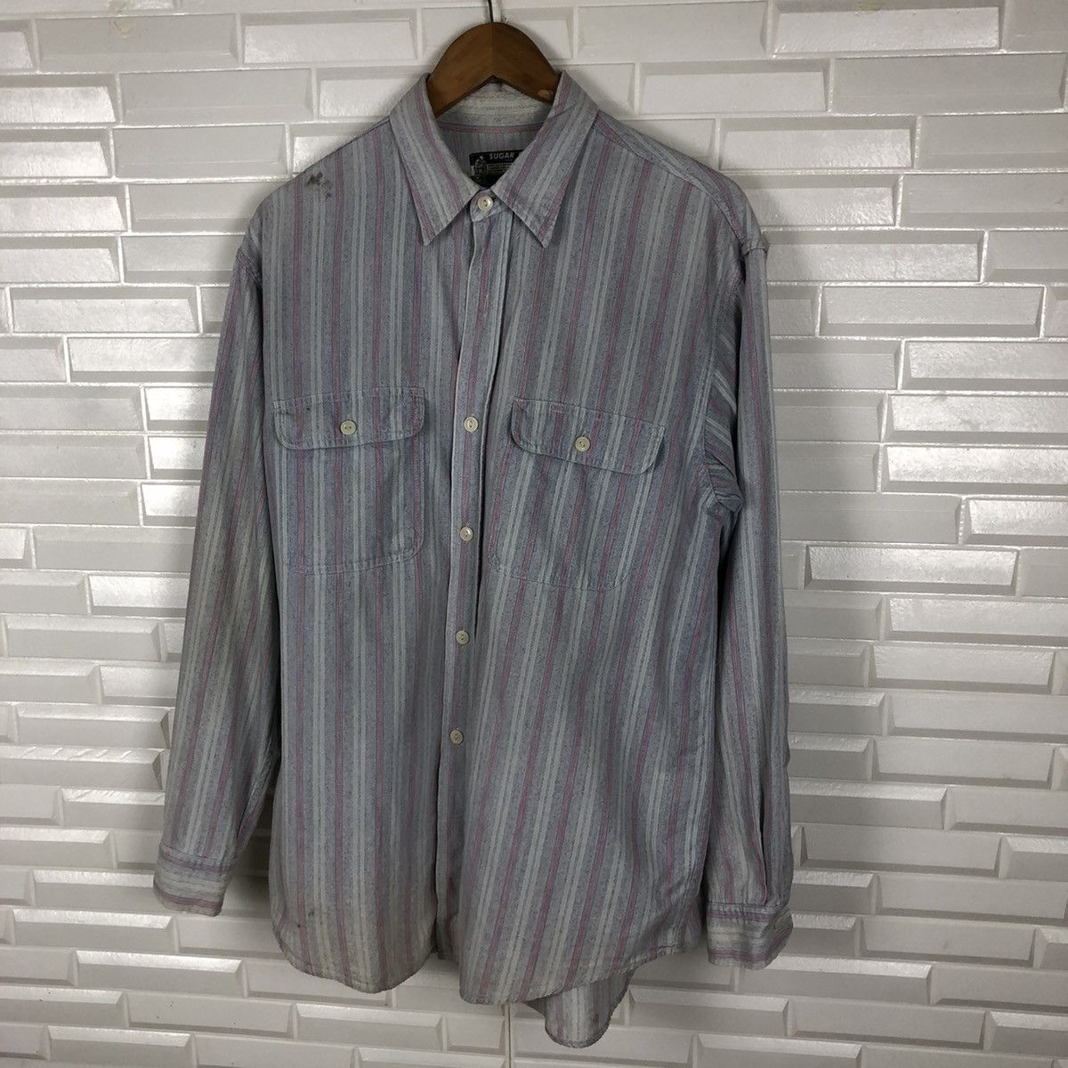 Sugar Cane × Vintage SUGAR CANE SHIRT BUTTON UP VINTAGE Size US M / EU 48-50 / 2 - 3 Thumbnail