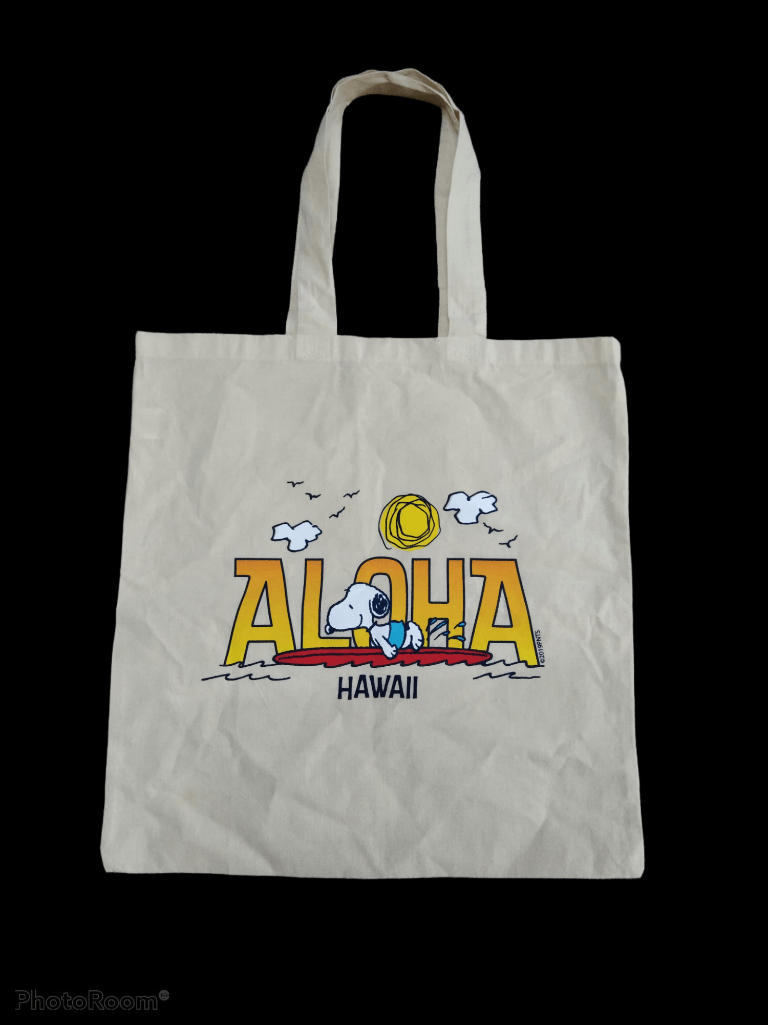 PEANUTS ALOHA HAWAII TOTE BAG