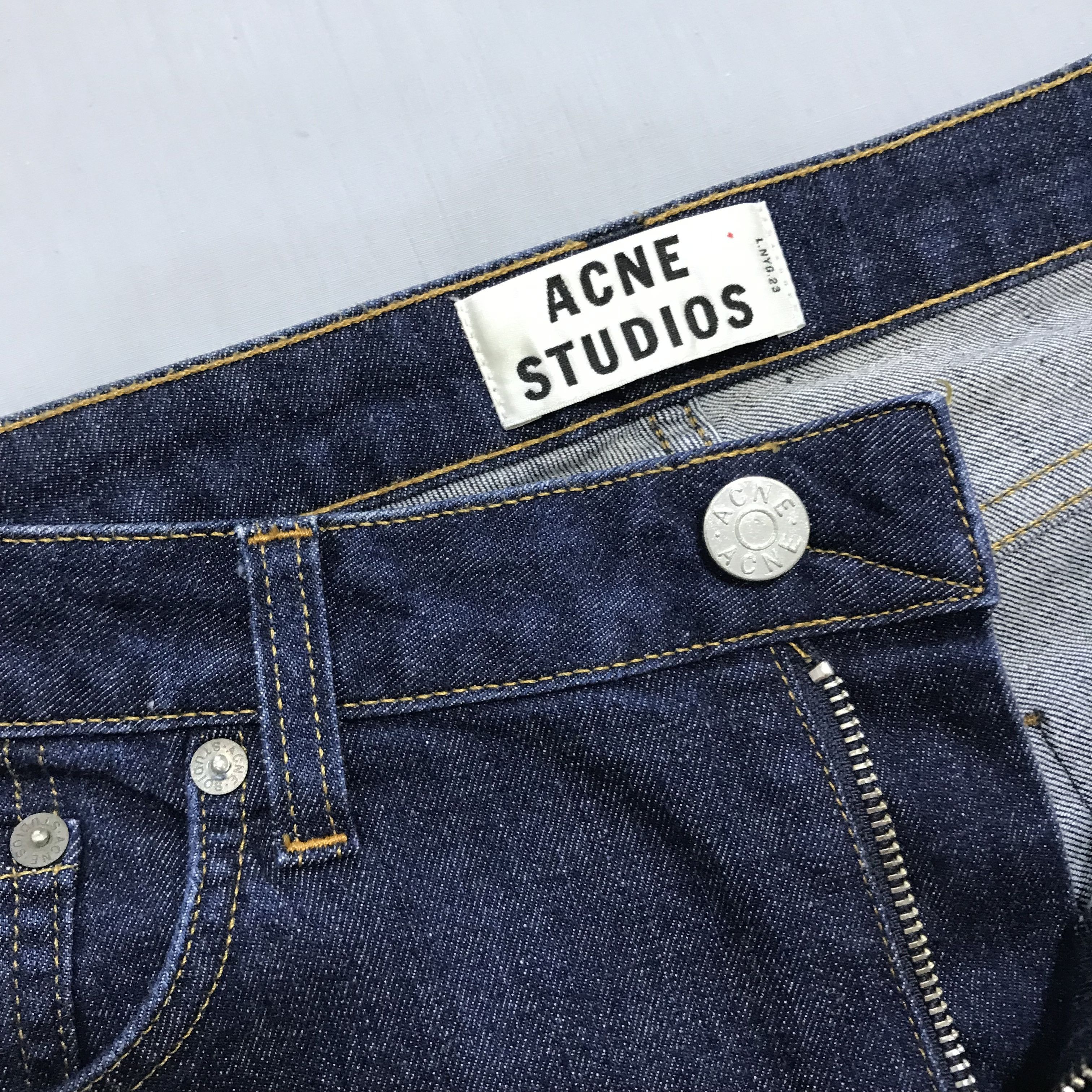Acne Studios ACNE STUDIOS Flex S Degrade Jeans Blue Ombre Denim Pants Size 28" / US 6 / IT 42 - 5 Thumbnail
