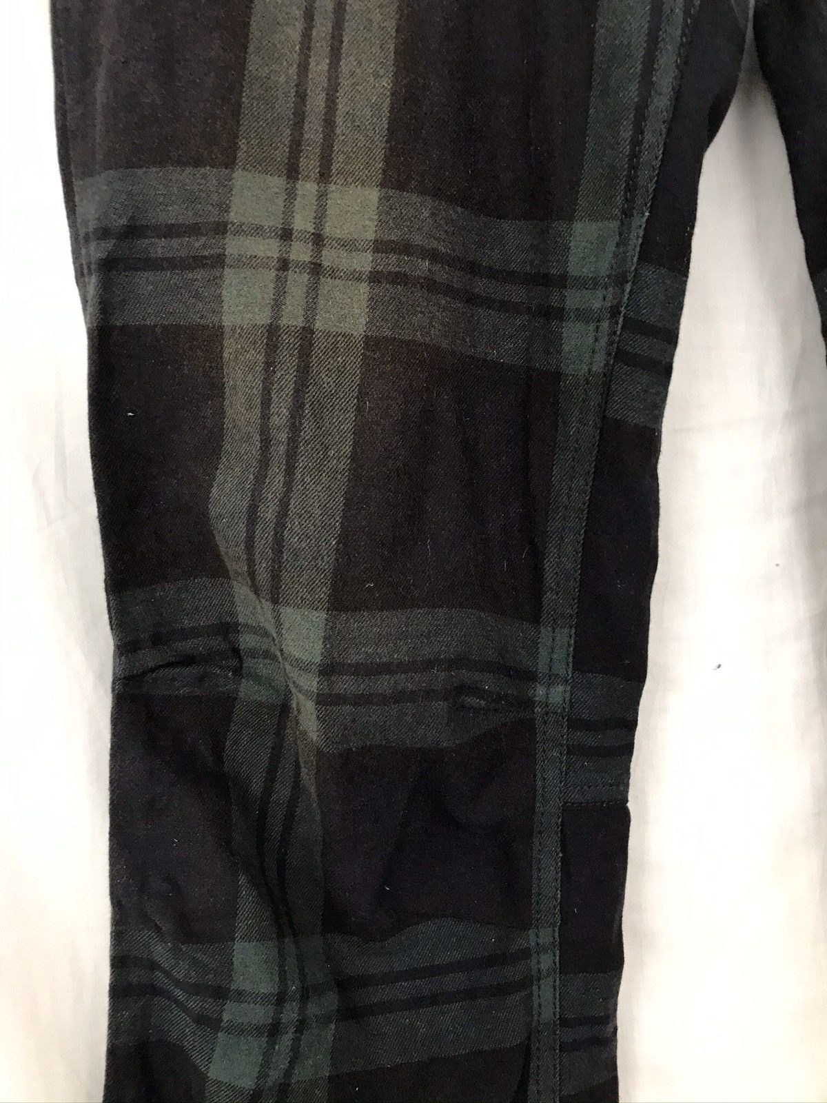 Japanese Brand × Vintage Beno Modern 7 Pocket Plaid Tartan Bikers Casual Pants Size US 32 / EU 48 - 7 Thumbnail