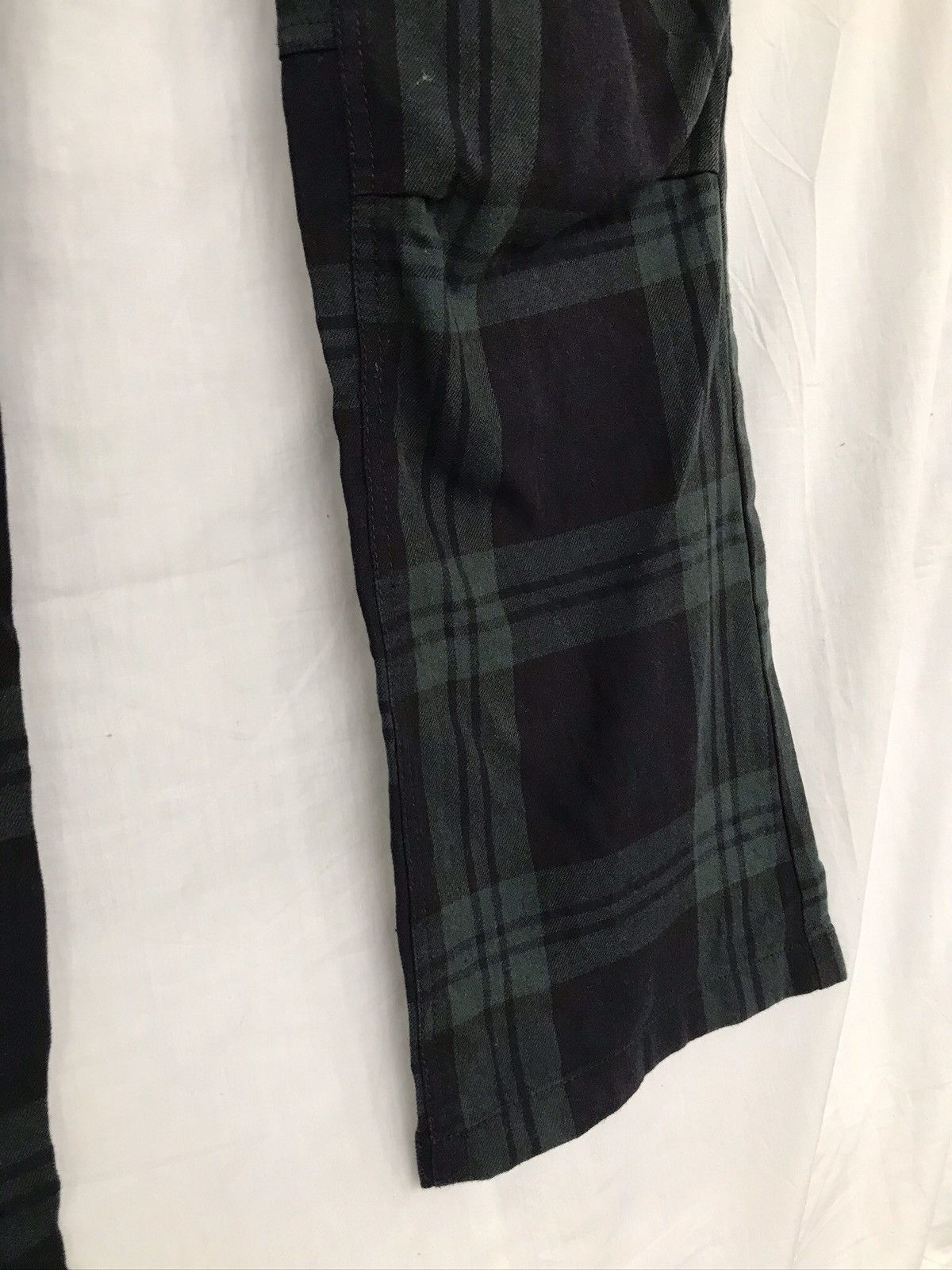 Japanese Brand × Vintage Beno Modern 7 Pocket Plaid Tartan Bikers Casual Pants Size US 32 / EU 48 - 9 Thumbnail