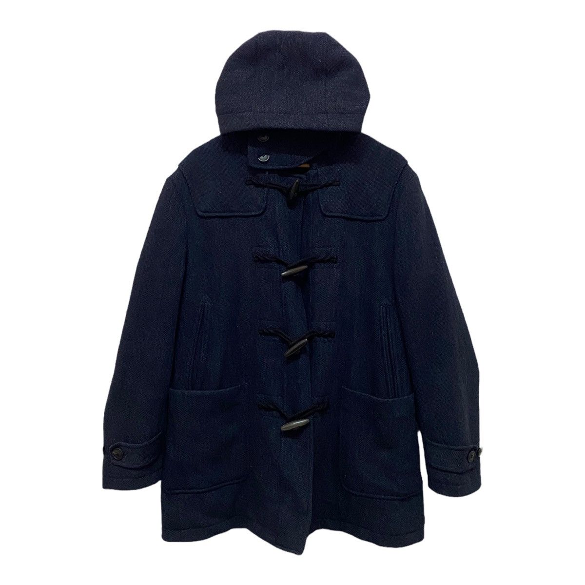 JIL SANDER X UNIQLO AW05 DUFFLE COAT HOODED