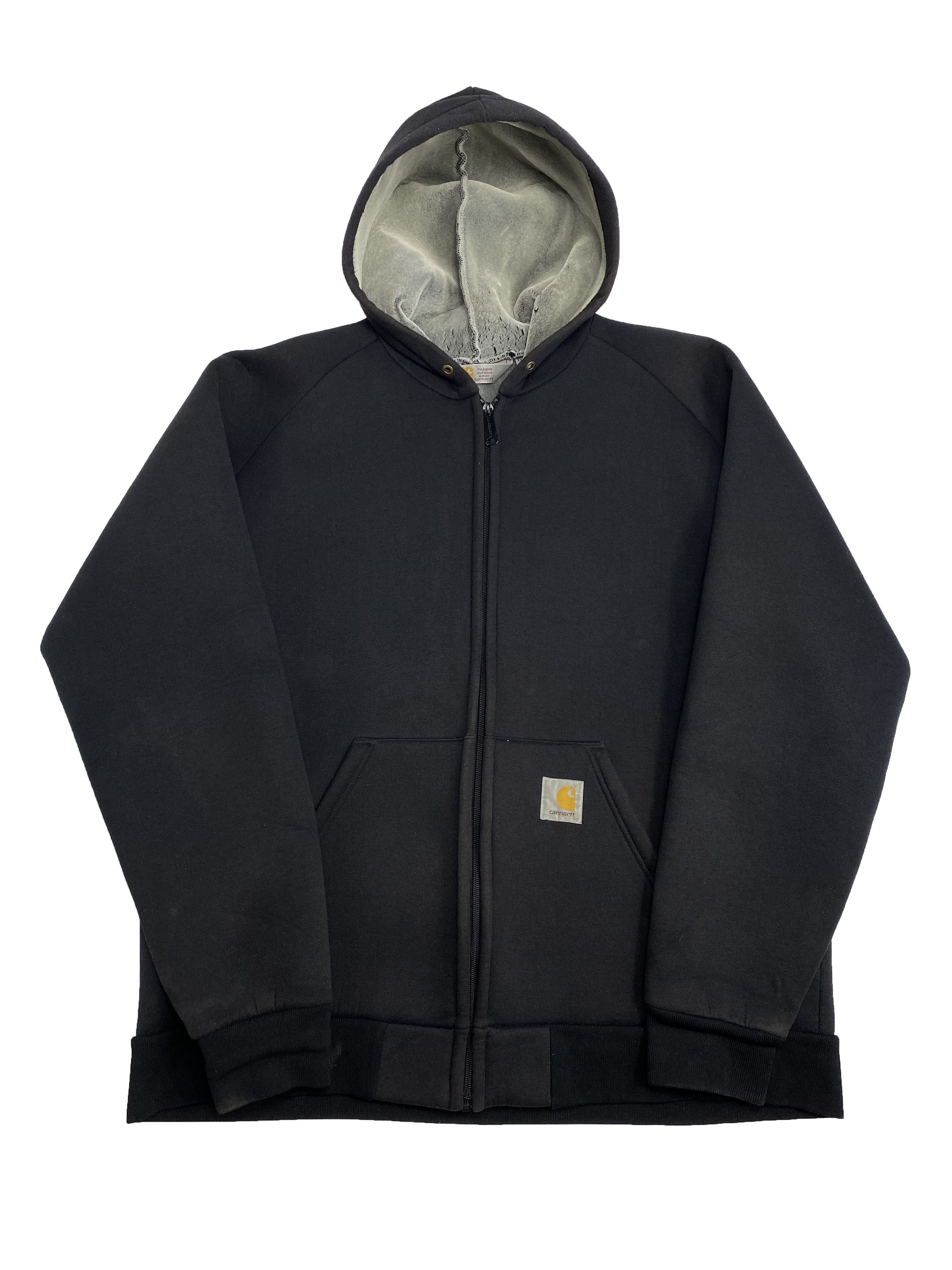 Vintage Carhartt Car Lux Neoprene Fleece Lined Hooded Jacket | Grailed