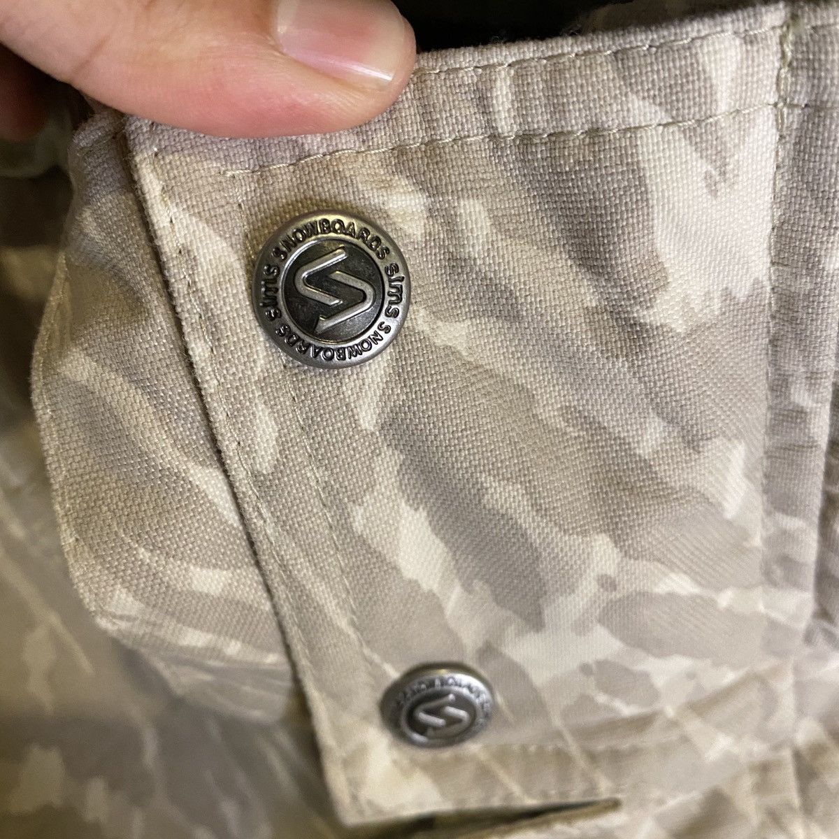 Powell Peralta × Vintage Sims Snowboards Multi Pocket Fullprint Heavy Jackets Size US L / EU 52-54 / 3 - 7 Thumbnail