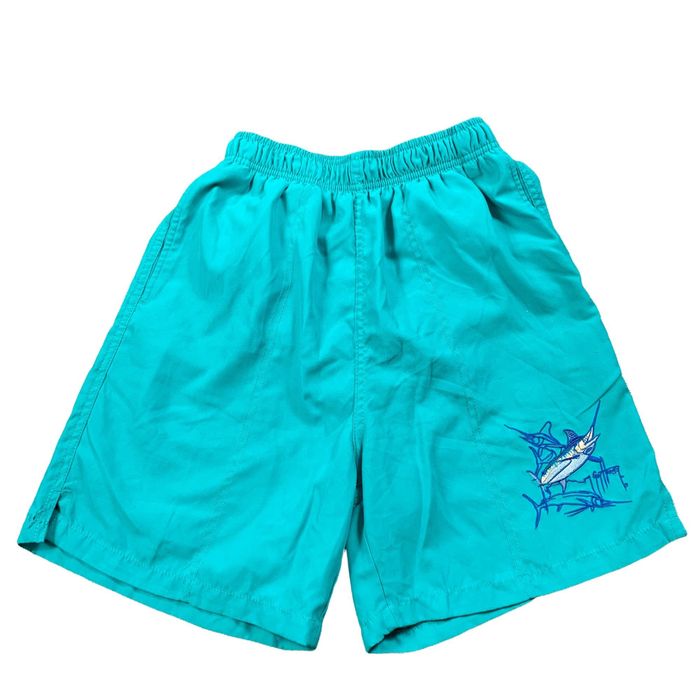 Guy Harvey Guy Harvey AFTCO Small Swim Trunks Swordfish | Grailed