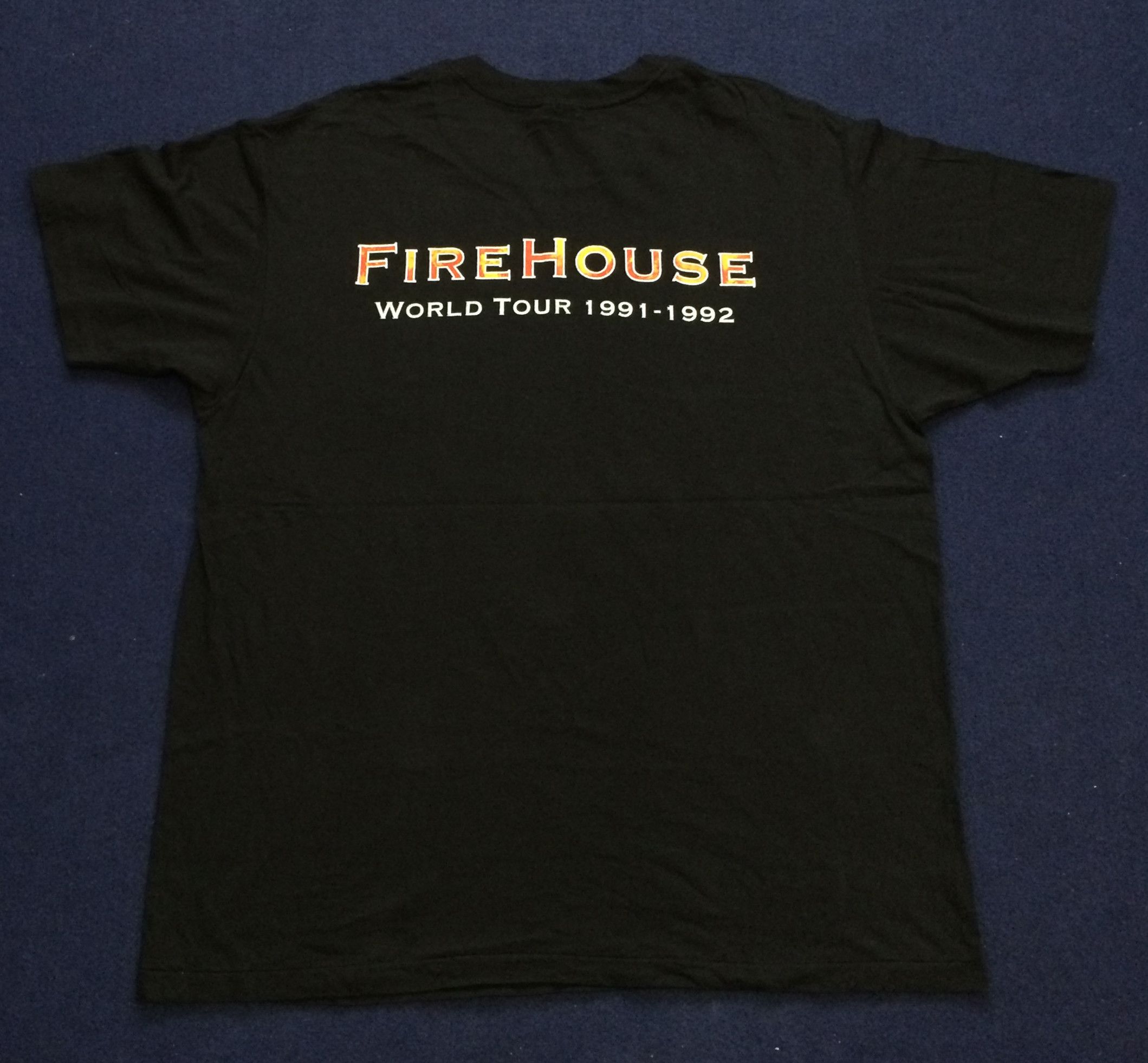 FIREHOUSEバンドtシャツ Retro FireHouse Album FireHouse Band T