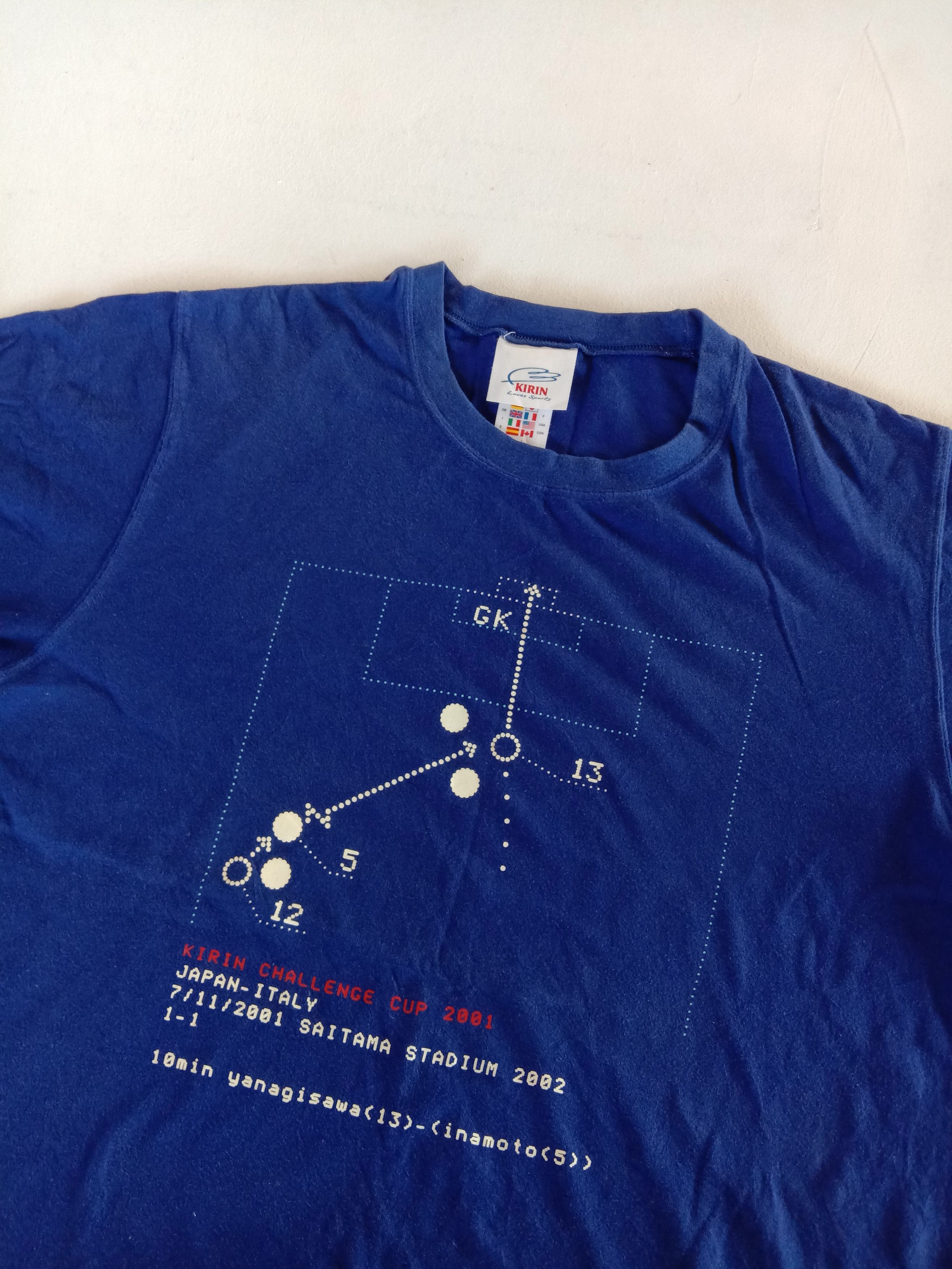Adidas Kirin Challenge Cup 2001 Japan-Italy