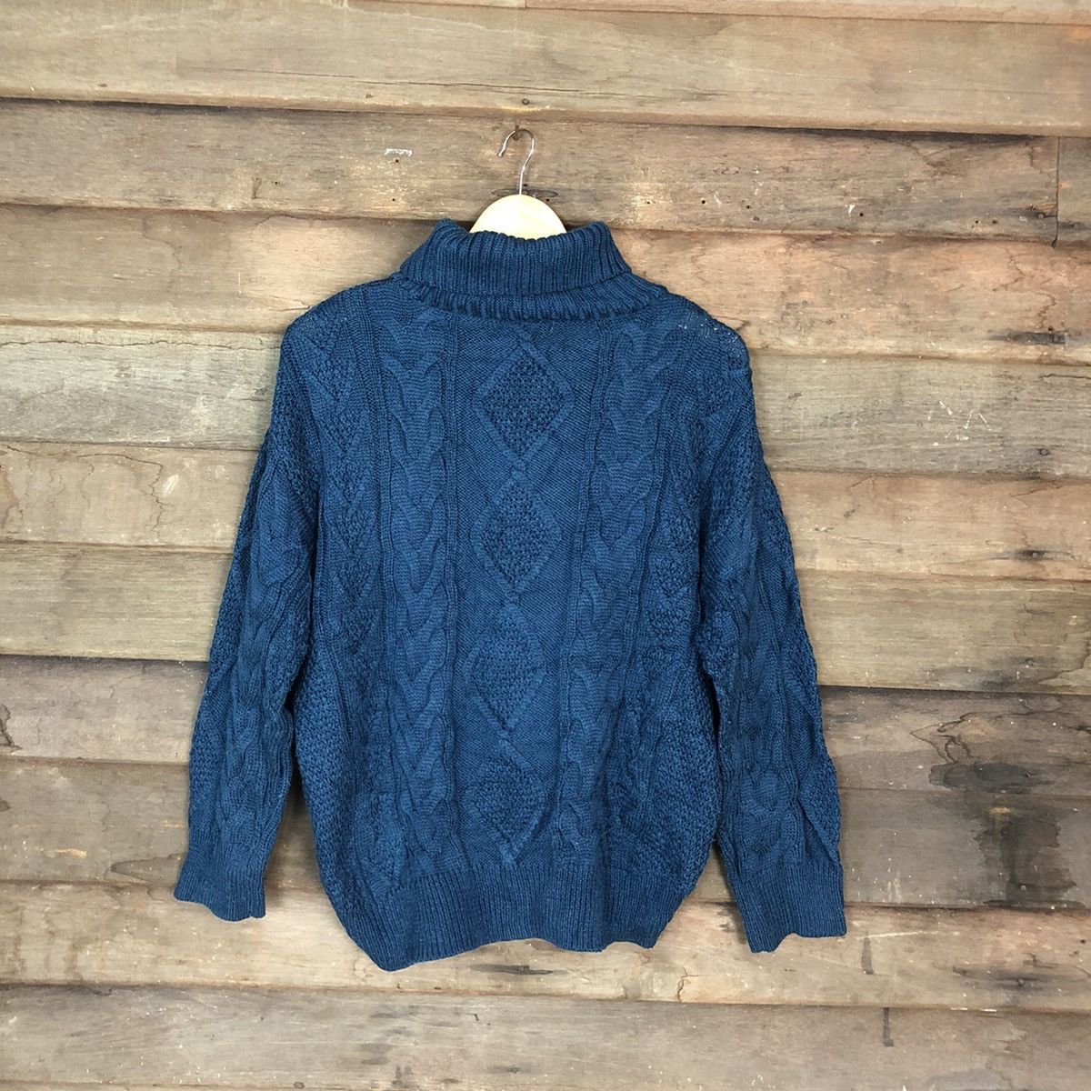 Aran Isles Knitwear Global Work Dark Blue Knitwear #H075 Size US M / EU 48-50 / 2 - 9 Thumbnail