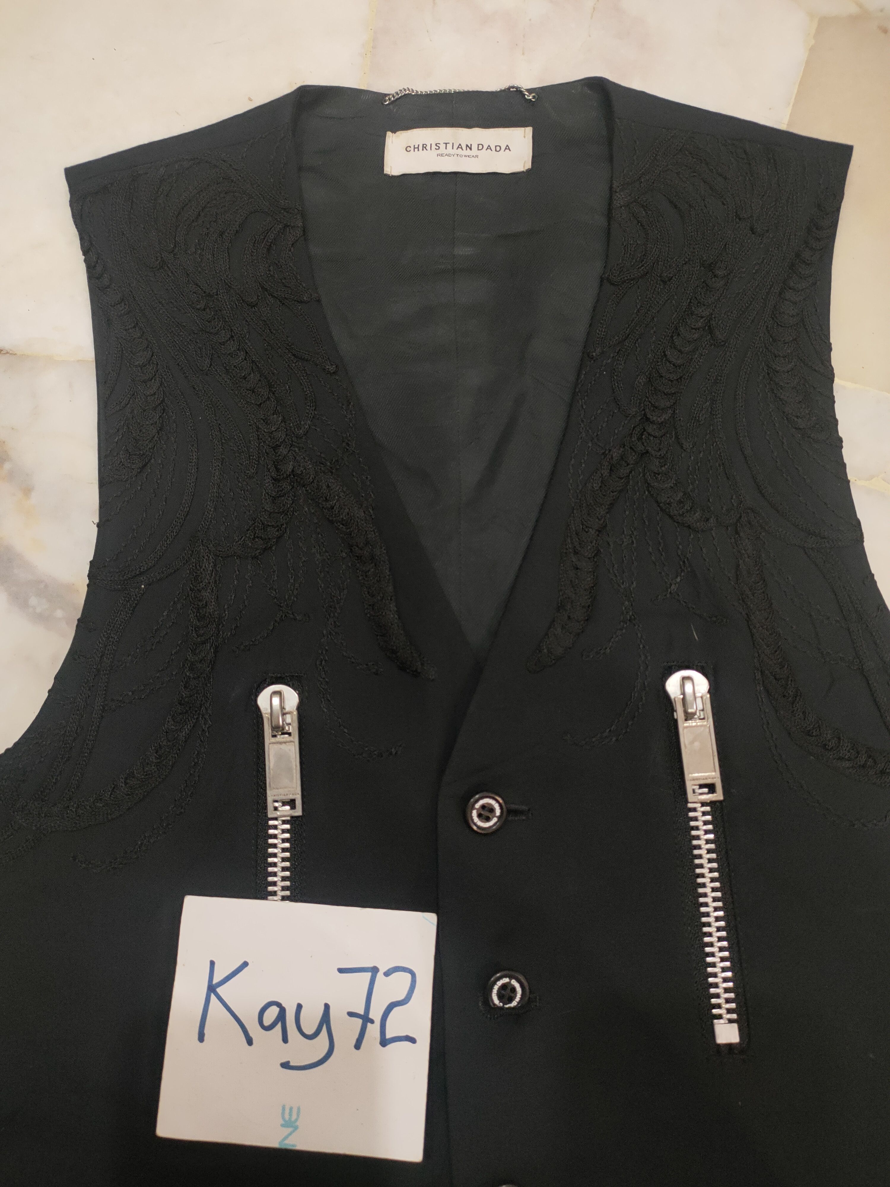 Christian Dada Christian Dada Vest Size US S / EU 44-46 / 1 - 6 Thumbnail