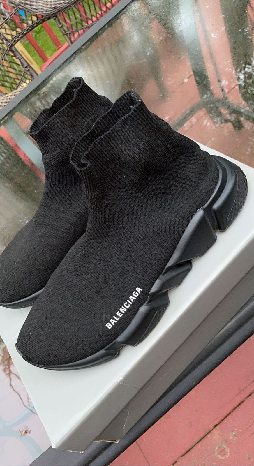 Balenciaga Speed Trainers Triple Black