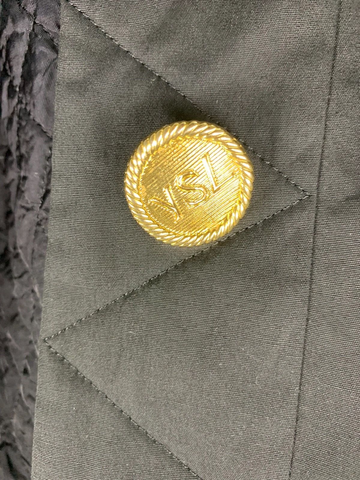 Vintage × Yves Saint Laurent 90s YvesSaintLaurent Ysl Vintage Coat/Jacket Size US L / EU 52-54 / 3 - 5 Thumbnail