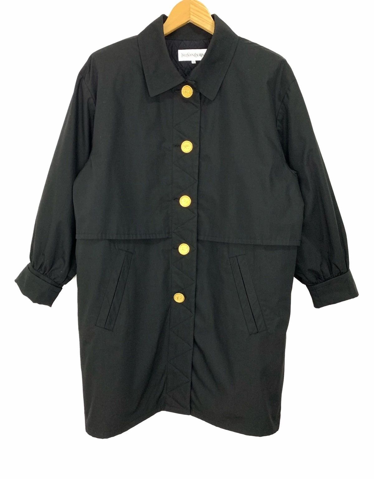 Vintage × Yves Saint Laurent 90s YvesSaintLaurent Ysl Vintage Coat/Jacket Size US L / EU 52-54 / 3 - 1 Thumbnail