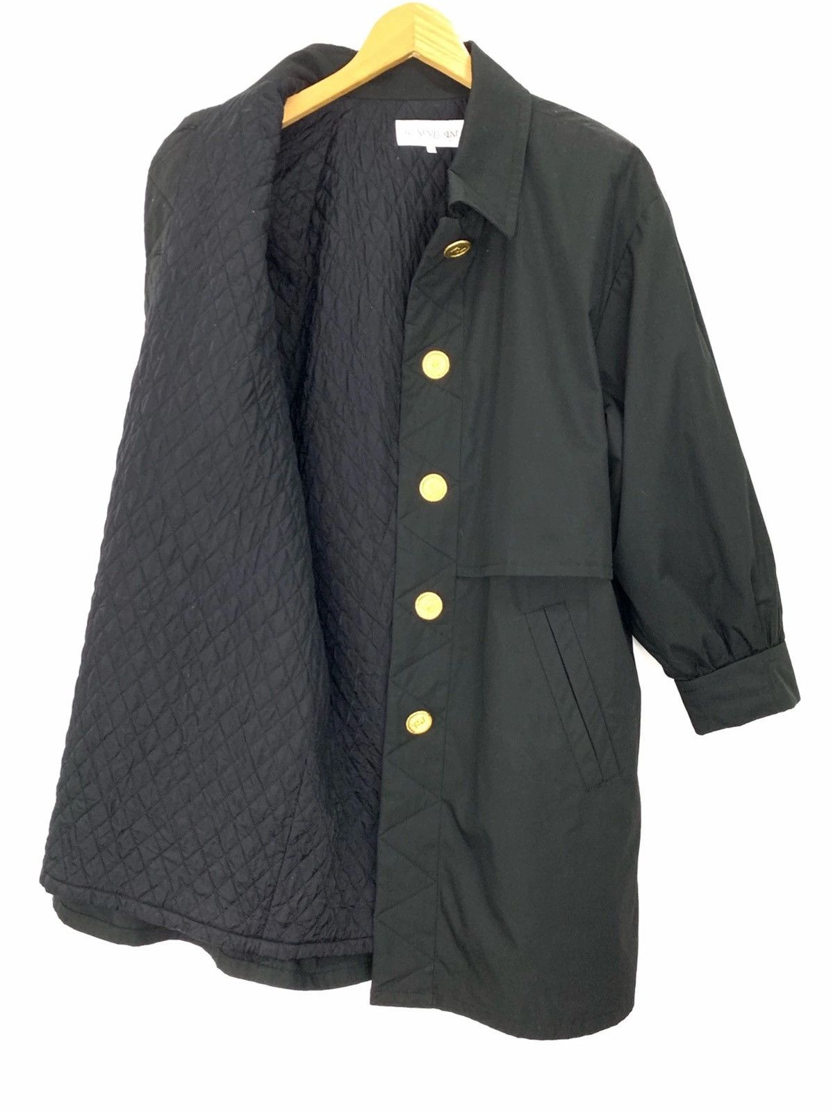 Vintage × Yves Saint Laurent 90s YvesSaintLaurent Ysl Vintage Coat/Jacket Size US L / EU 52-54 / 3 - 3 Thumbnail