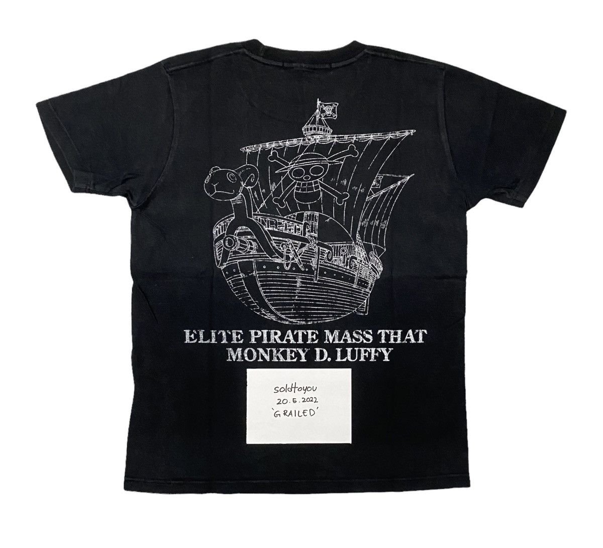 Anime × Japanese Brand × One Piece Rare One Piece X Neutral Infinity Luffy Anime Tshirt Size US S / EU 44-46 / 1 - 2 Thumbnail