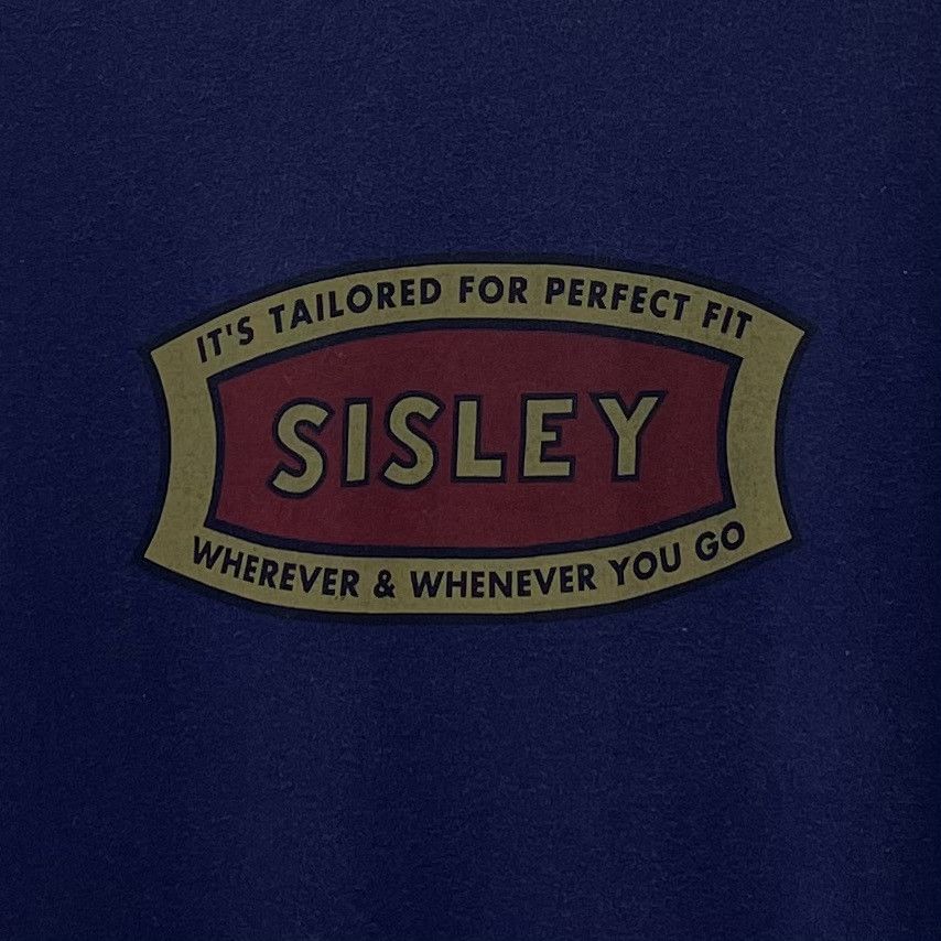Sisley Sisley T-Shirt Vintage 90s It's Tailored For Perfect Fit Size US L / EU 52-54 / 3 - 2 Thumbnail