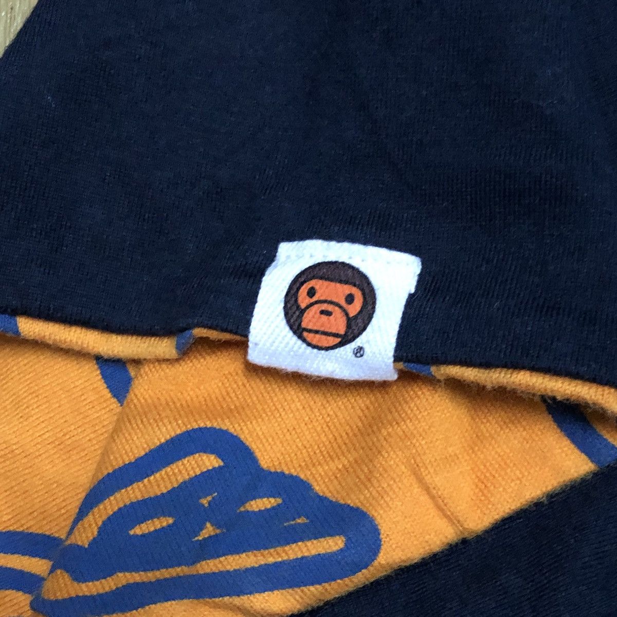 Bape Og A Bathing Ape Baby Milo Junk Food Reversible Tee Size US M / EU 48-50 / 2 - 6 Thumbnail