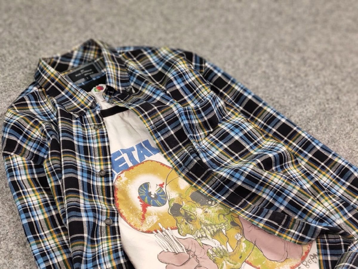Flannel Vintage Flannel Shirt Travis Scott Style Streetwear Hype Size US L / EU 52-54 / 3 - 11 Thumbnail