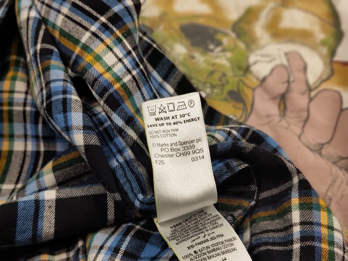 Flannel Vintage Flannel Shirt Travis Scott Style Streetwear Hype Size US L / EU 52-54 / 3 - 13 Thumbnail