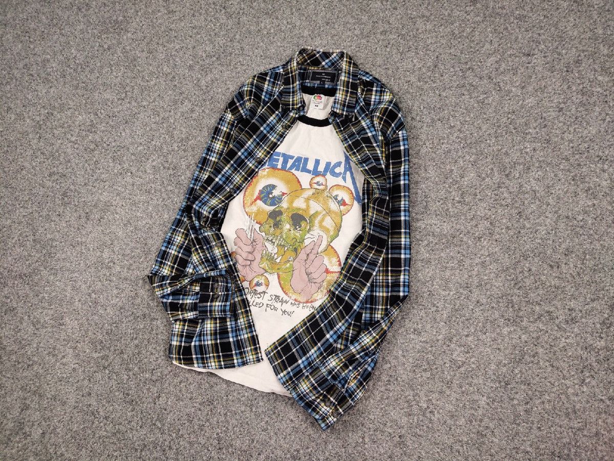 Flannel Vintage Flannel Shirt Travis Scott Style Streetwear Hype Size US L / EU 52-54 / 3 - 9 Thumbnail