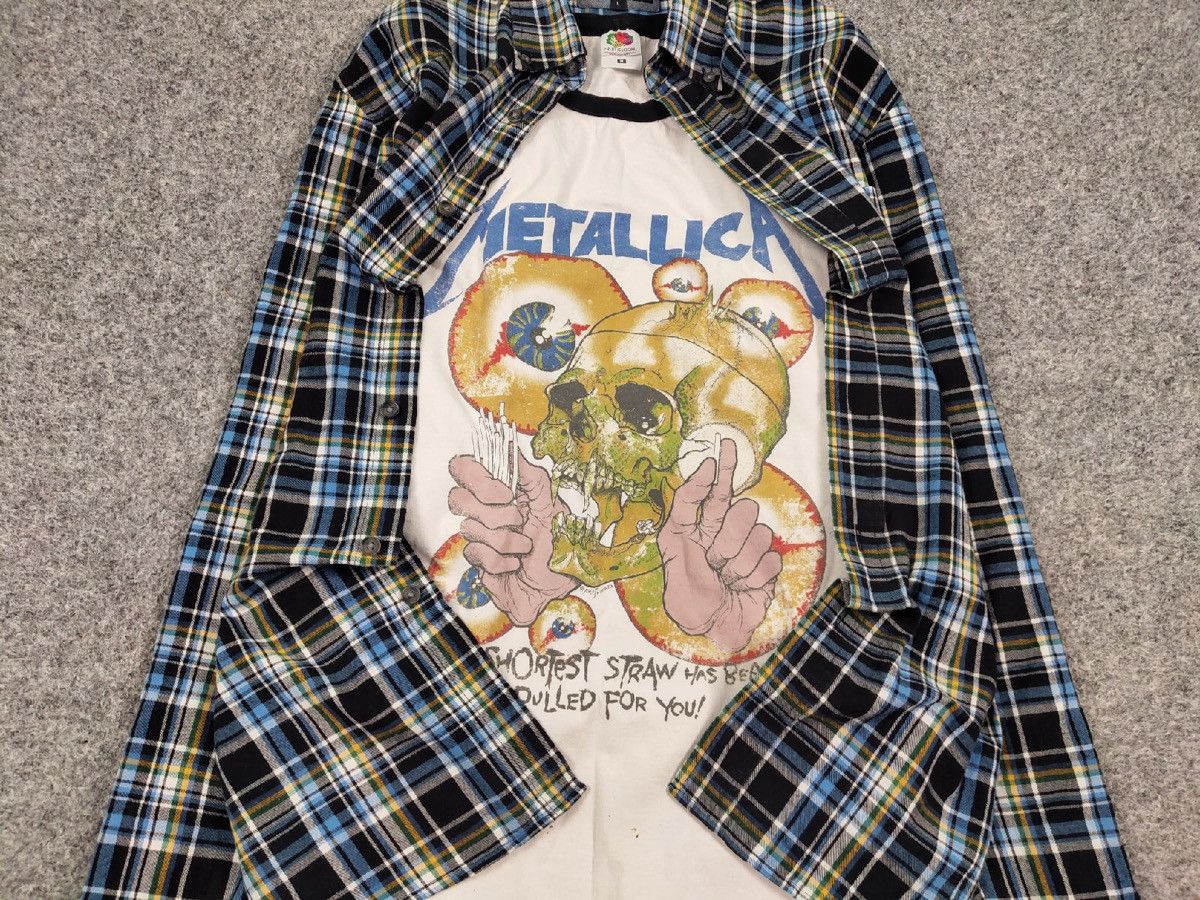 Flannel Vintage Flannel Shirt Travis Scott Style Streetwear Hype Size US L / EU 52-54 / 3 - 6 Thumbnail