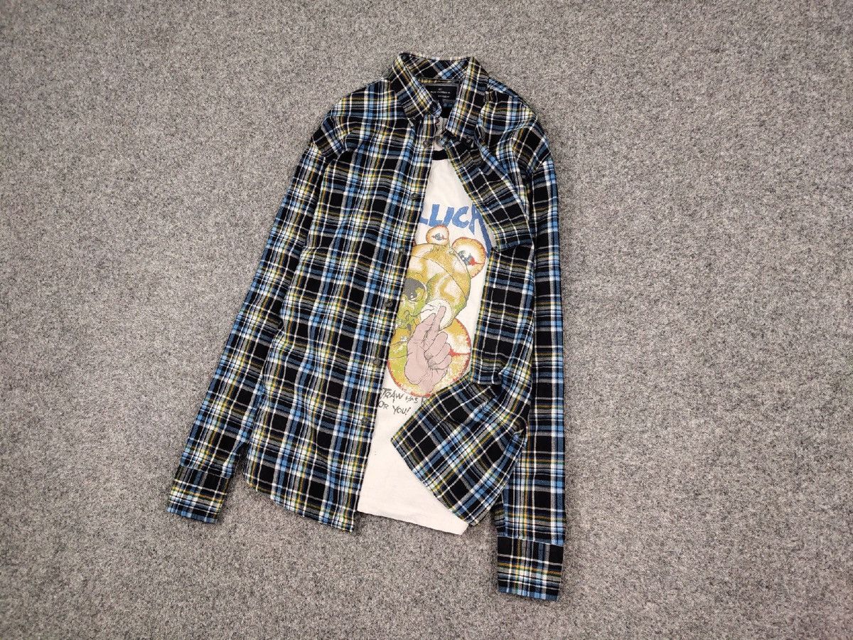Flannel Vintage Flannel Shirt Travis Scott Style Streetwear Hype Size US L / EU 52-54 / 3 - 7 Thumbnail