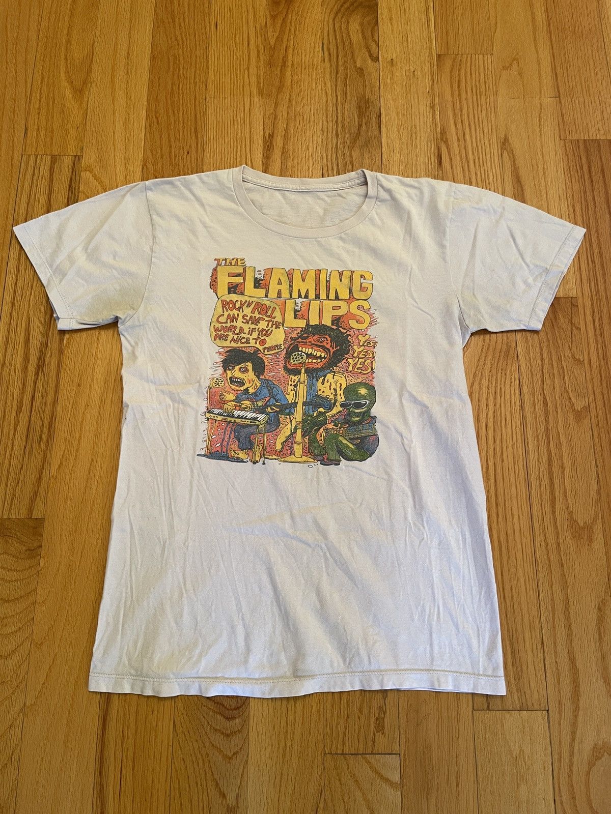 Band Tees × Vintage VINTAGE FLAMING LIPS MUSICAL INSECTS