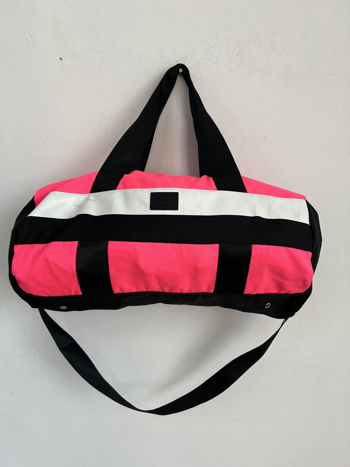 Pink Pink Duffle Bag Medium Size Size ONE SIZE - 1 Thumbnail
