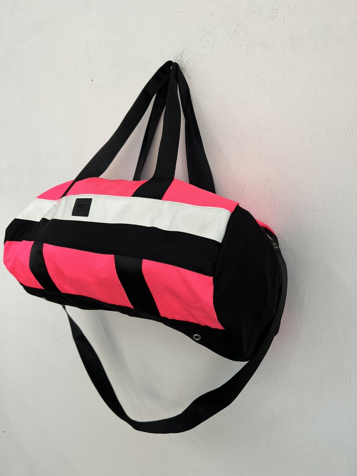 Pink Pink Duffle Bag Medium Size Size ONE SIZE - 2 Thumbnail