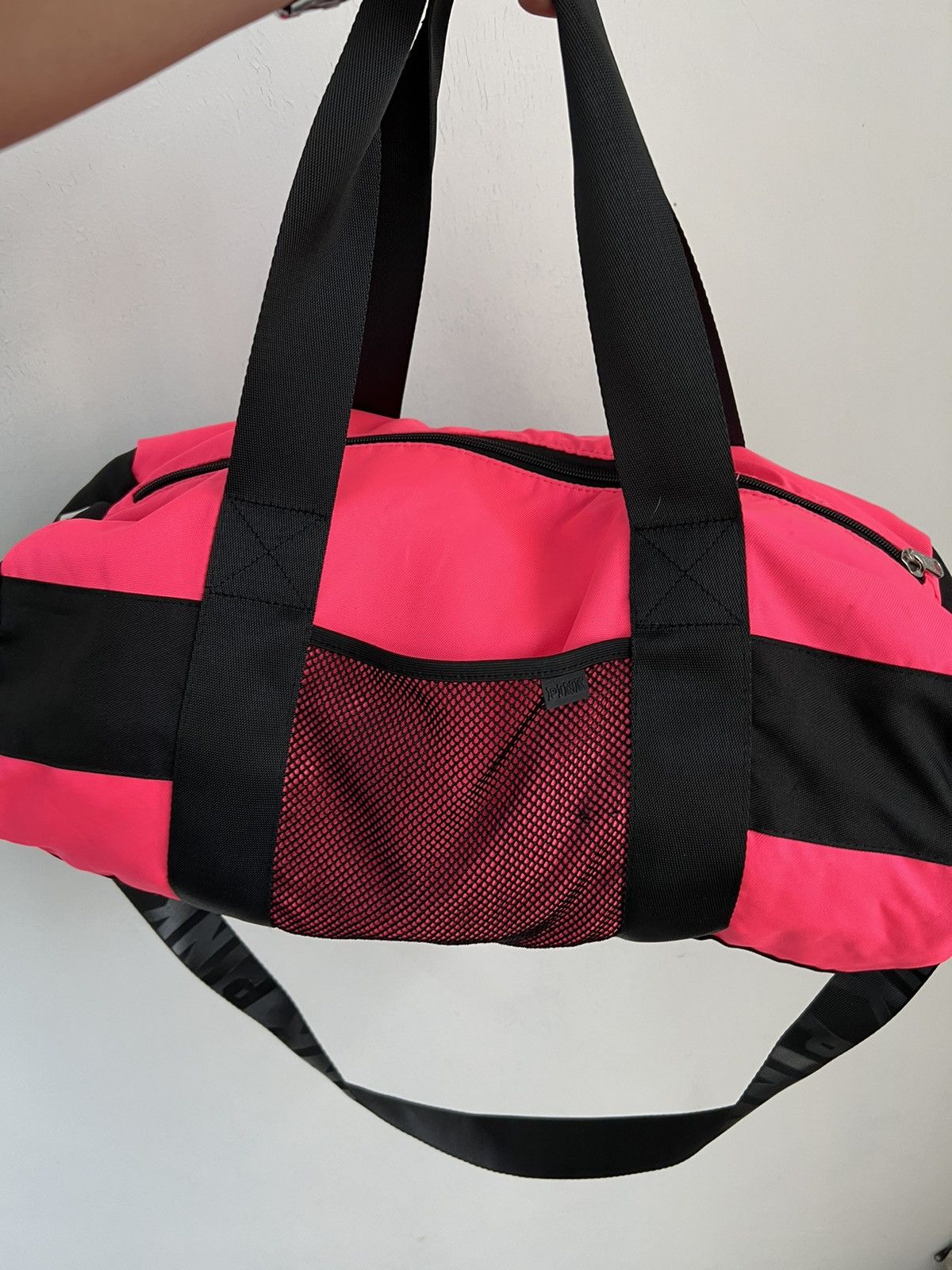 Pink Pink Duffle Bag Medium Size Size ONE SIZE - 6 Thumbnail