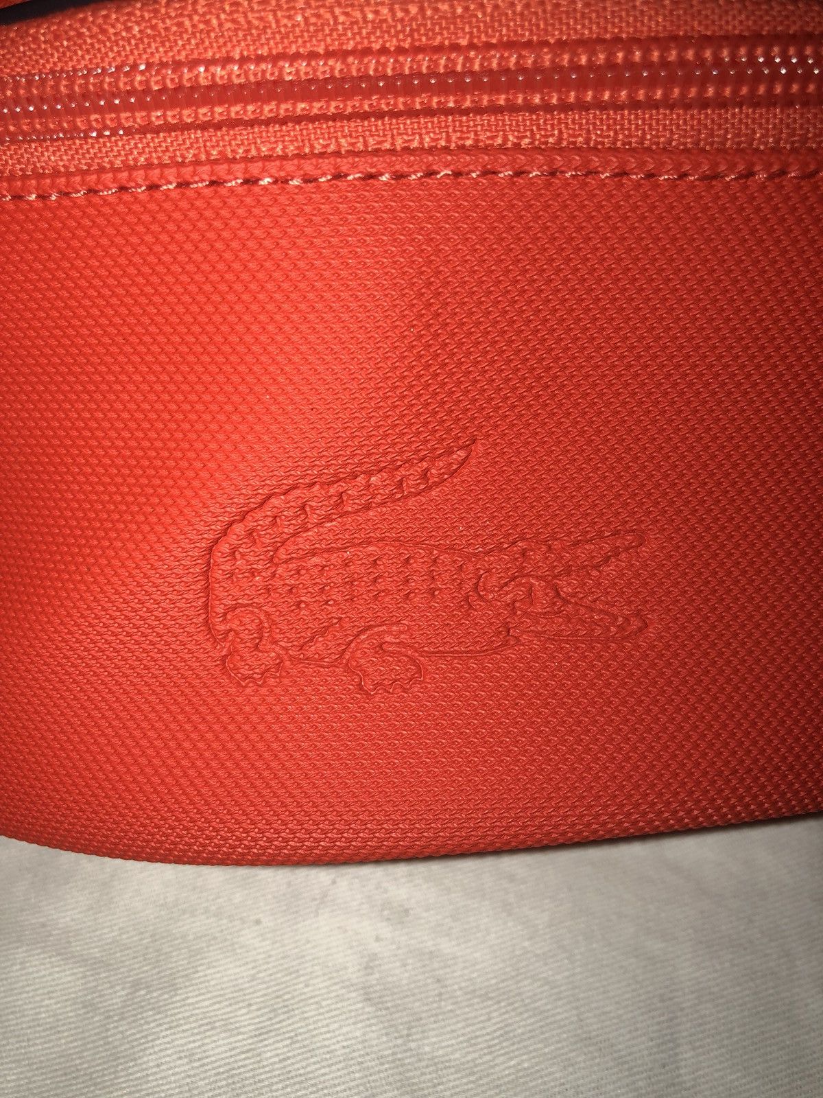 Lacoste Lacoste Fanny Pack Waist Sling Bag Red Original Vintage Size ONE SIZE - 2 Thumbnail